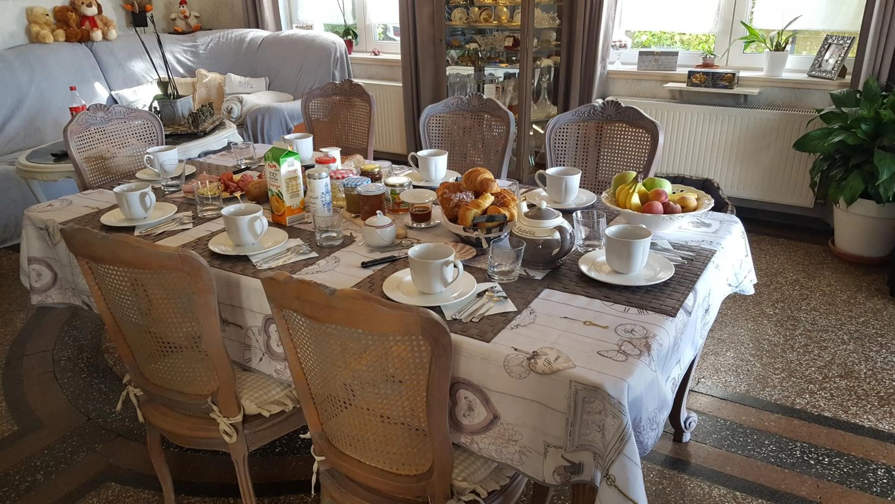 Breakfast in Les Iris Chambres d’hôte