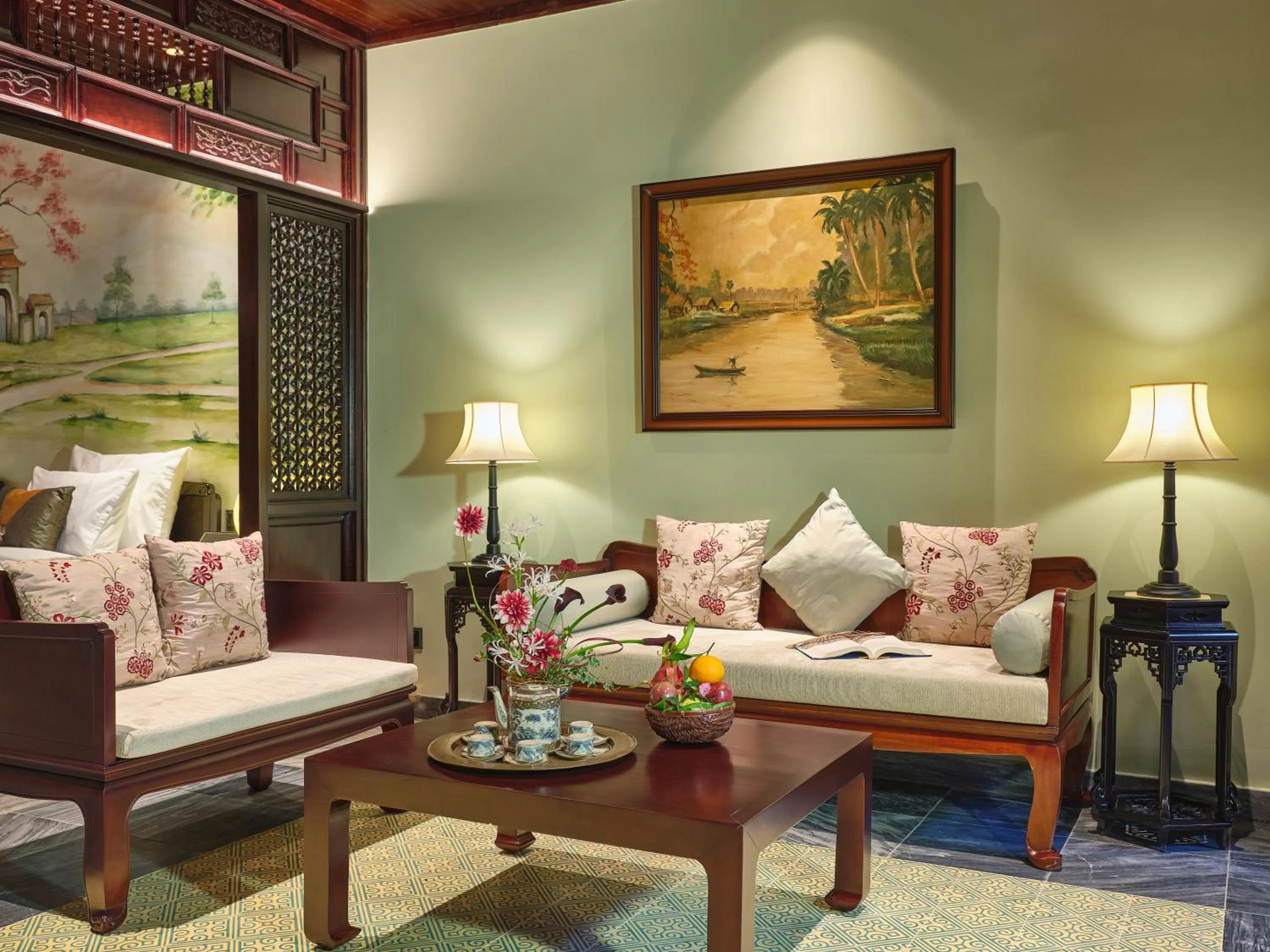 Living room in Ancient Huế Garden Houses