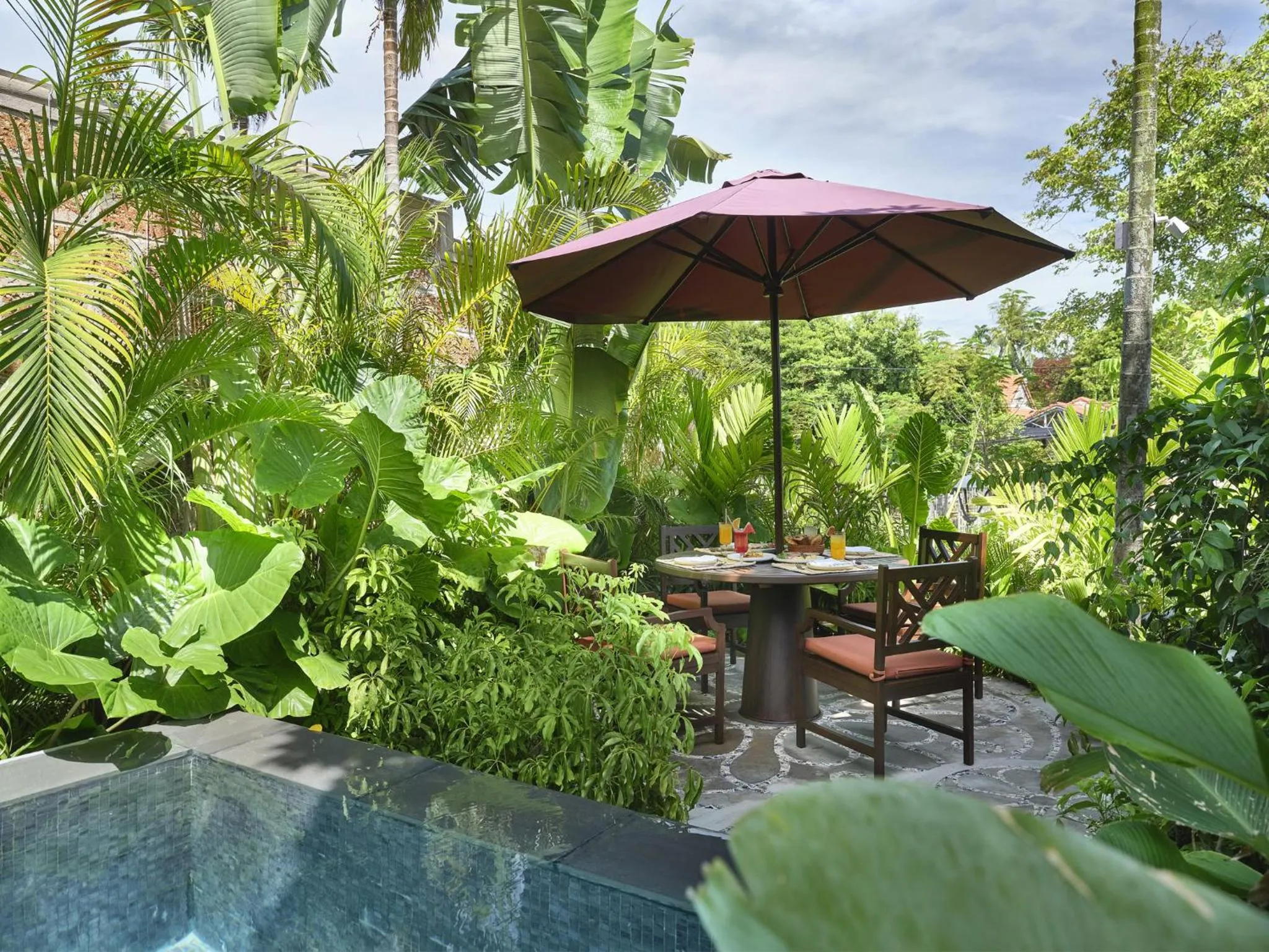 Patio in Ancient Huế Garden Houses