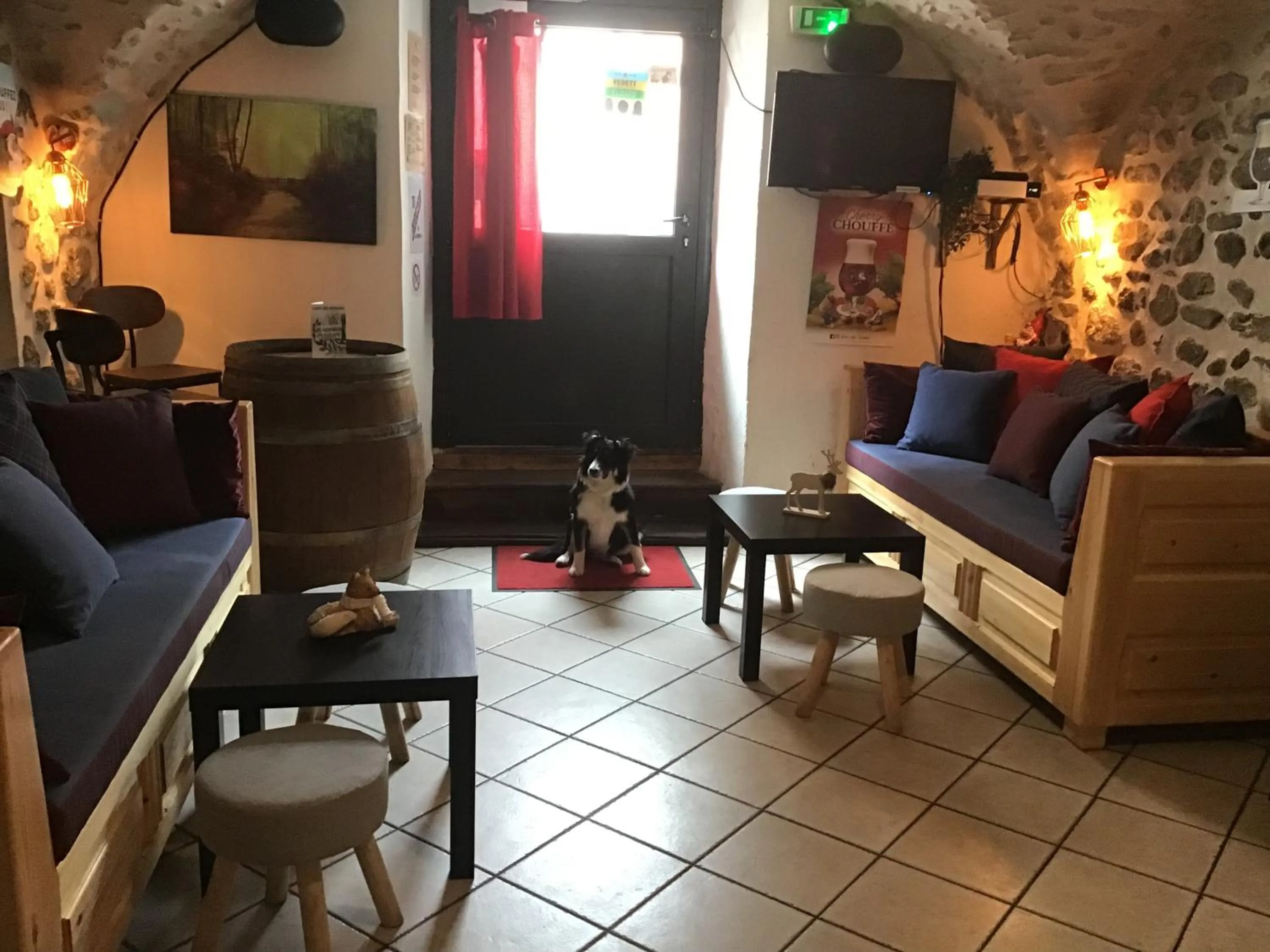 Lounge or bar in Les Gentianes