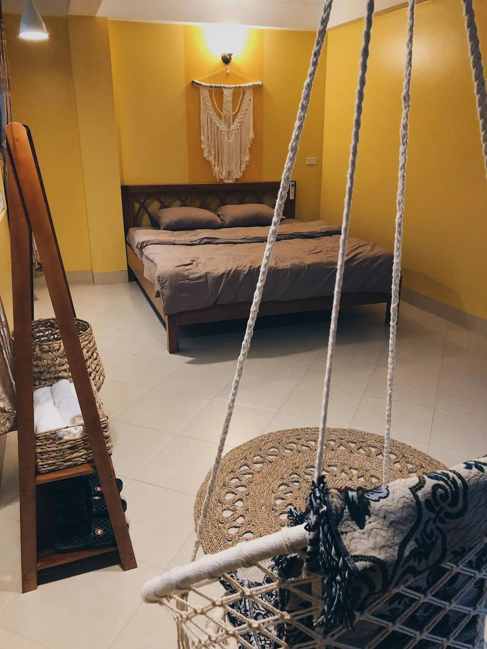 Bed in Cactus Homestay