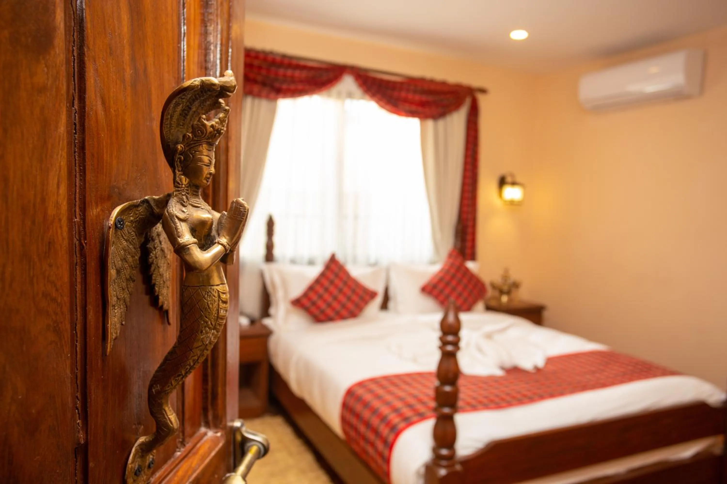 Decorative detail, Bed in Nivas Boutique Home