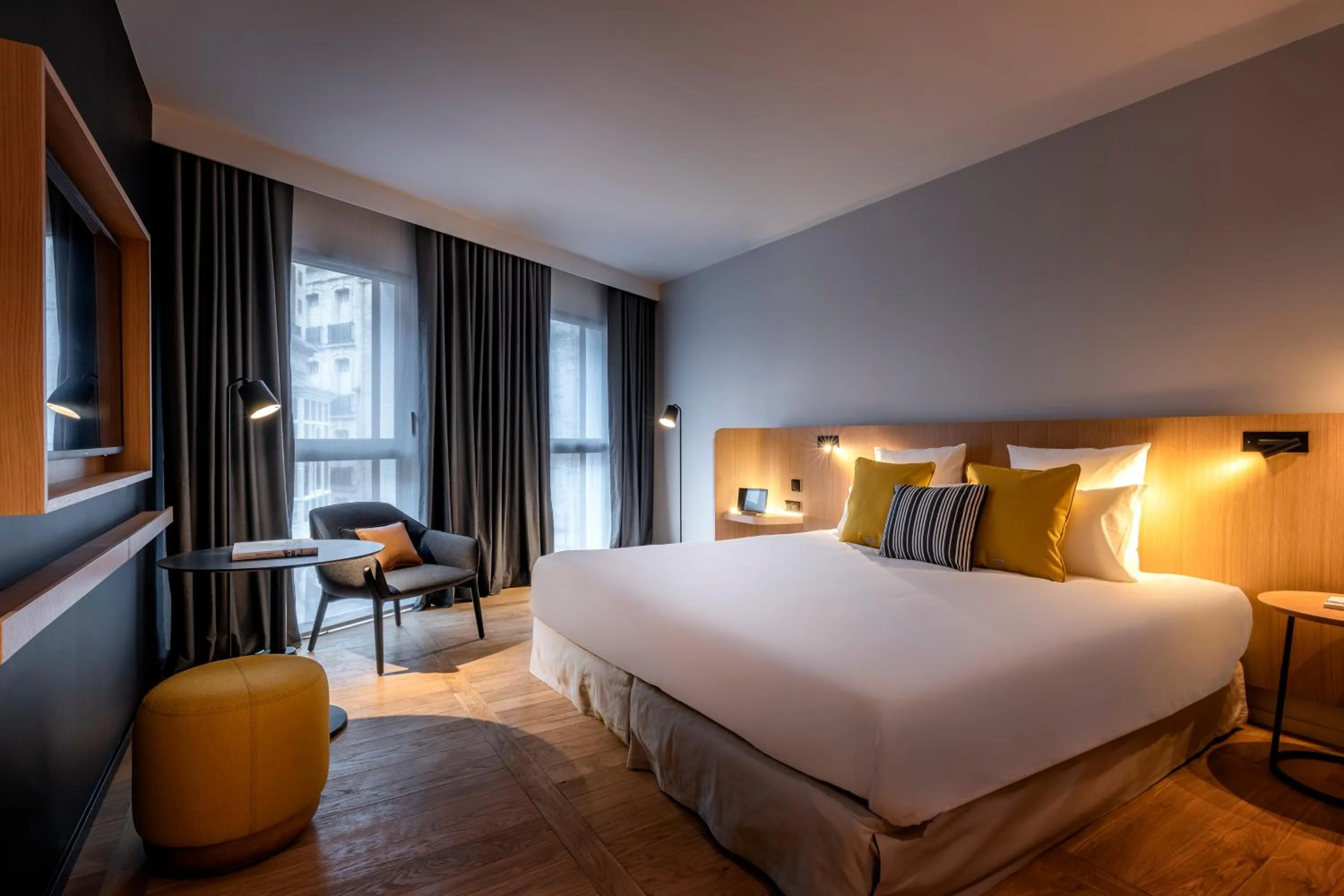 Photo of the whole room, Bed in Hôtel Villa KOEGUI Bayonne