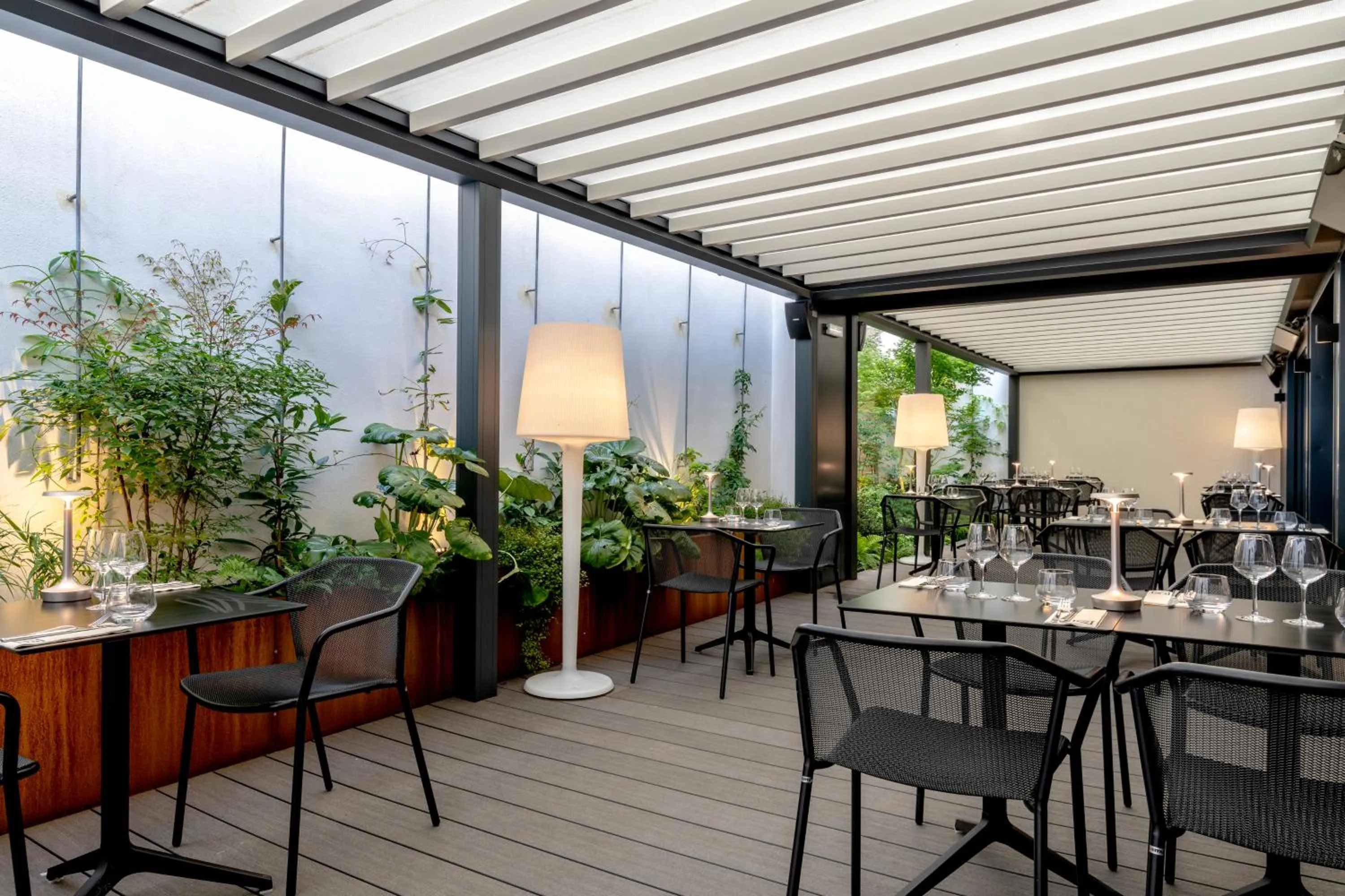 Patio in Hôtel Villa KOEGUI Bayonne