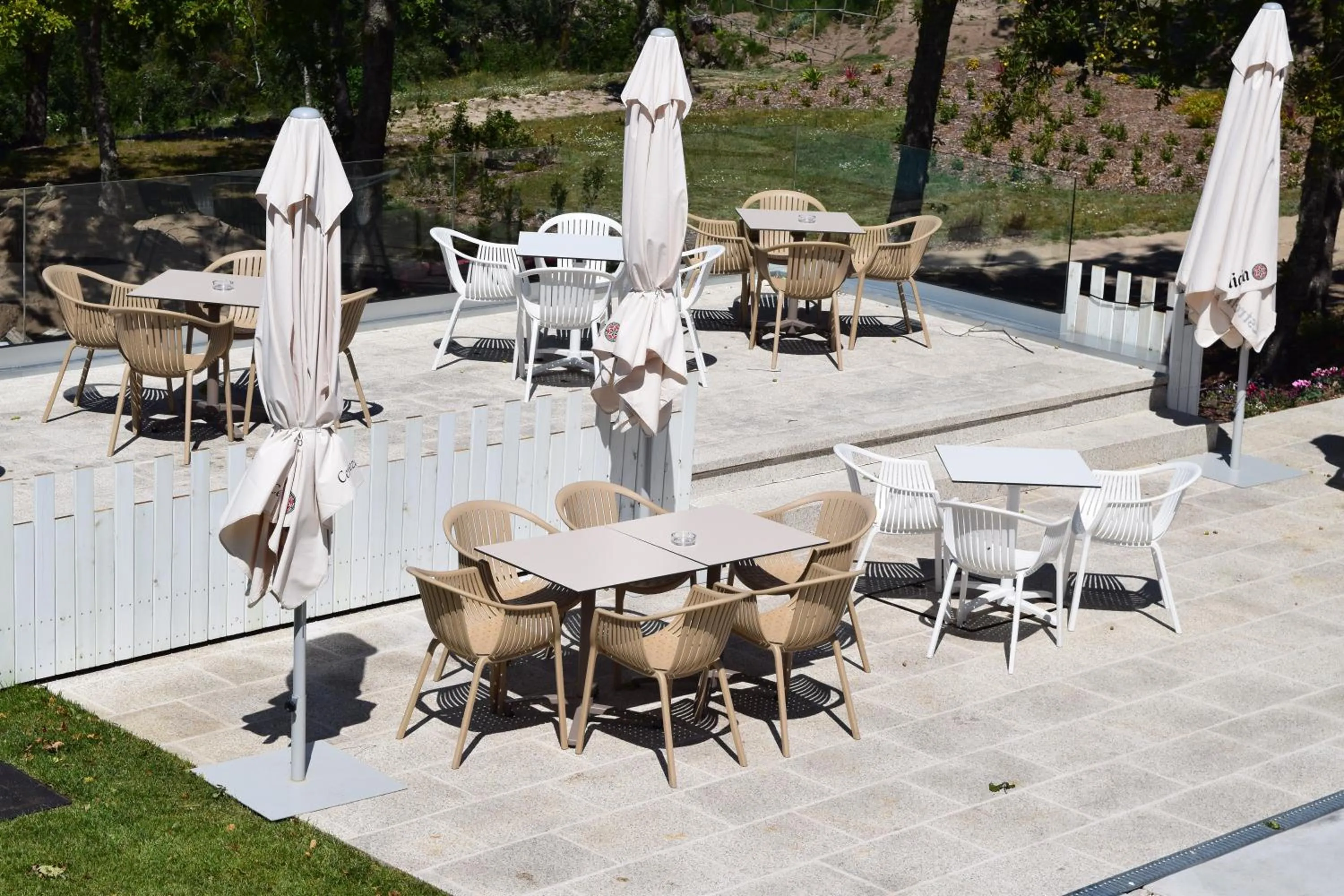 Patio in Hotel Nande