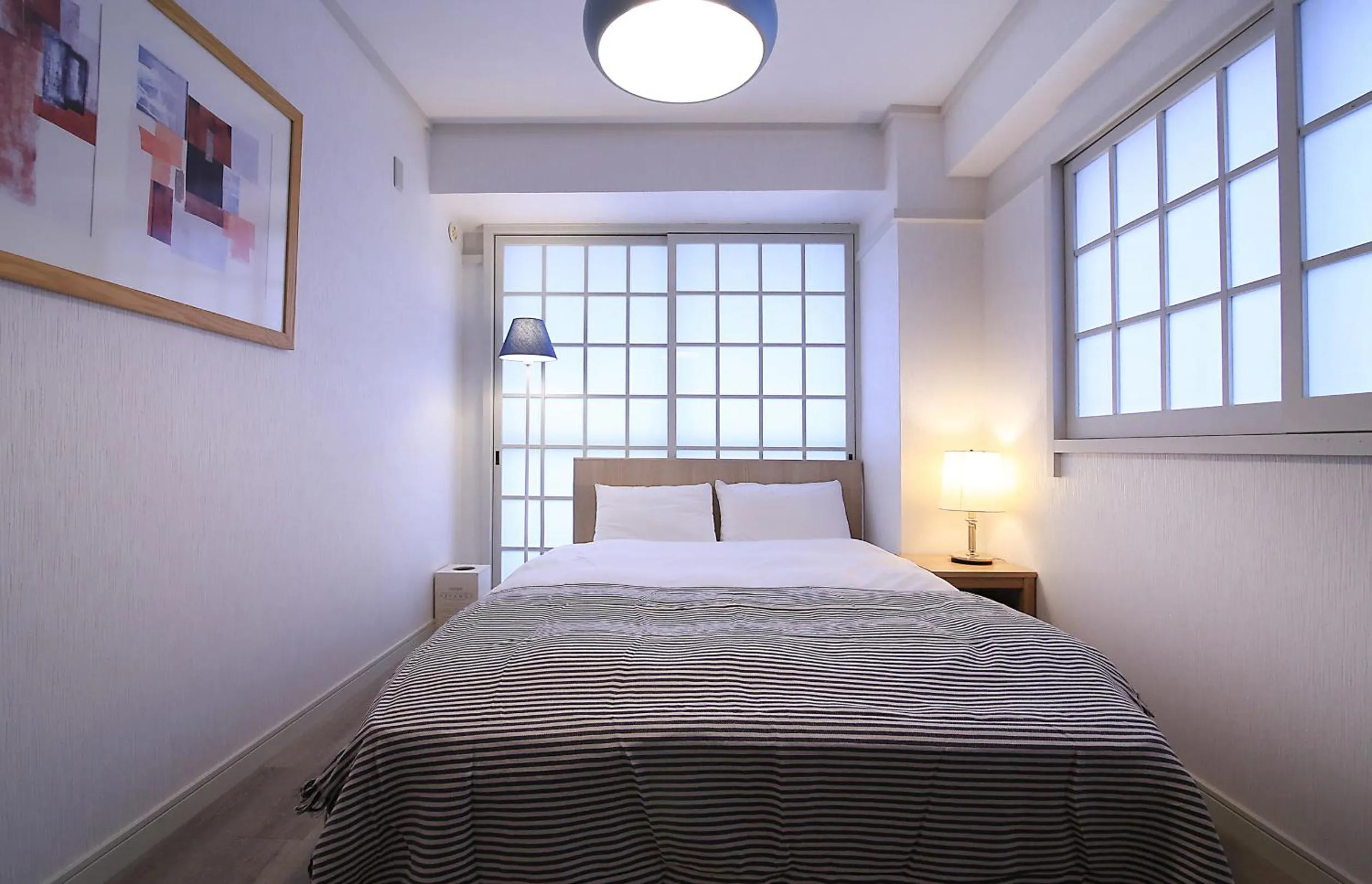 Bed in TOMARU MORISITA HOUSE