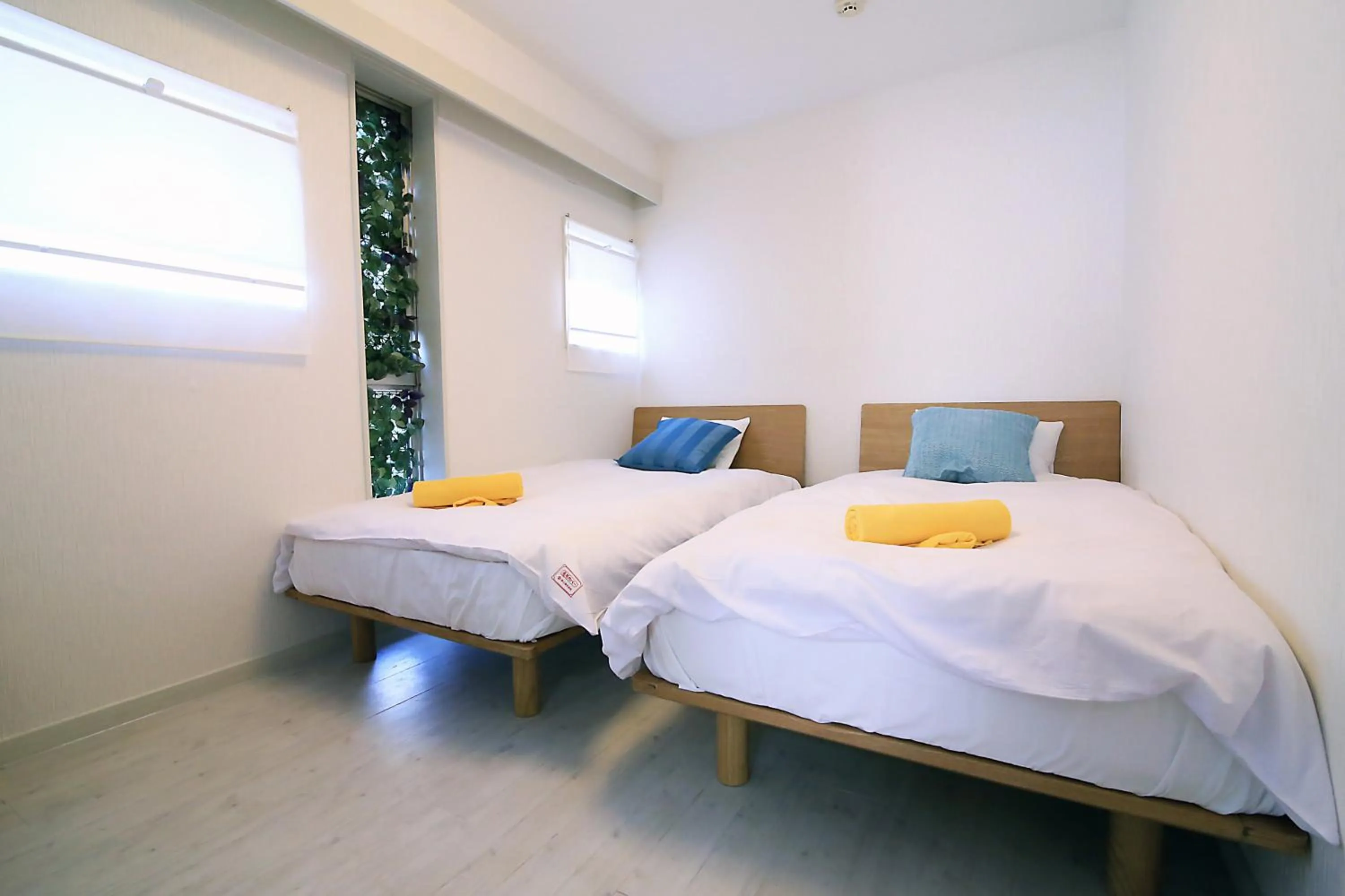 Bed in TOMARU MORISITA HOUSE