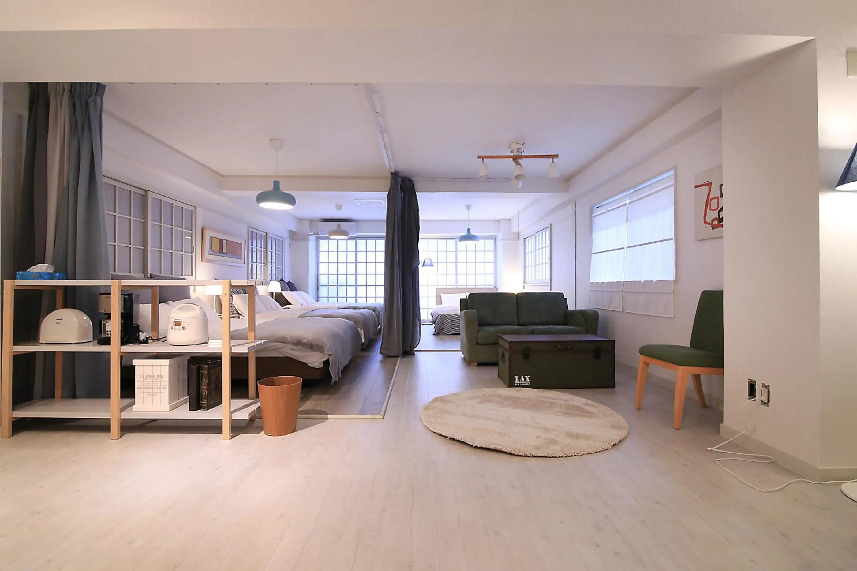 Bed in TOMARU MORISITA HOUSE