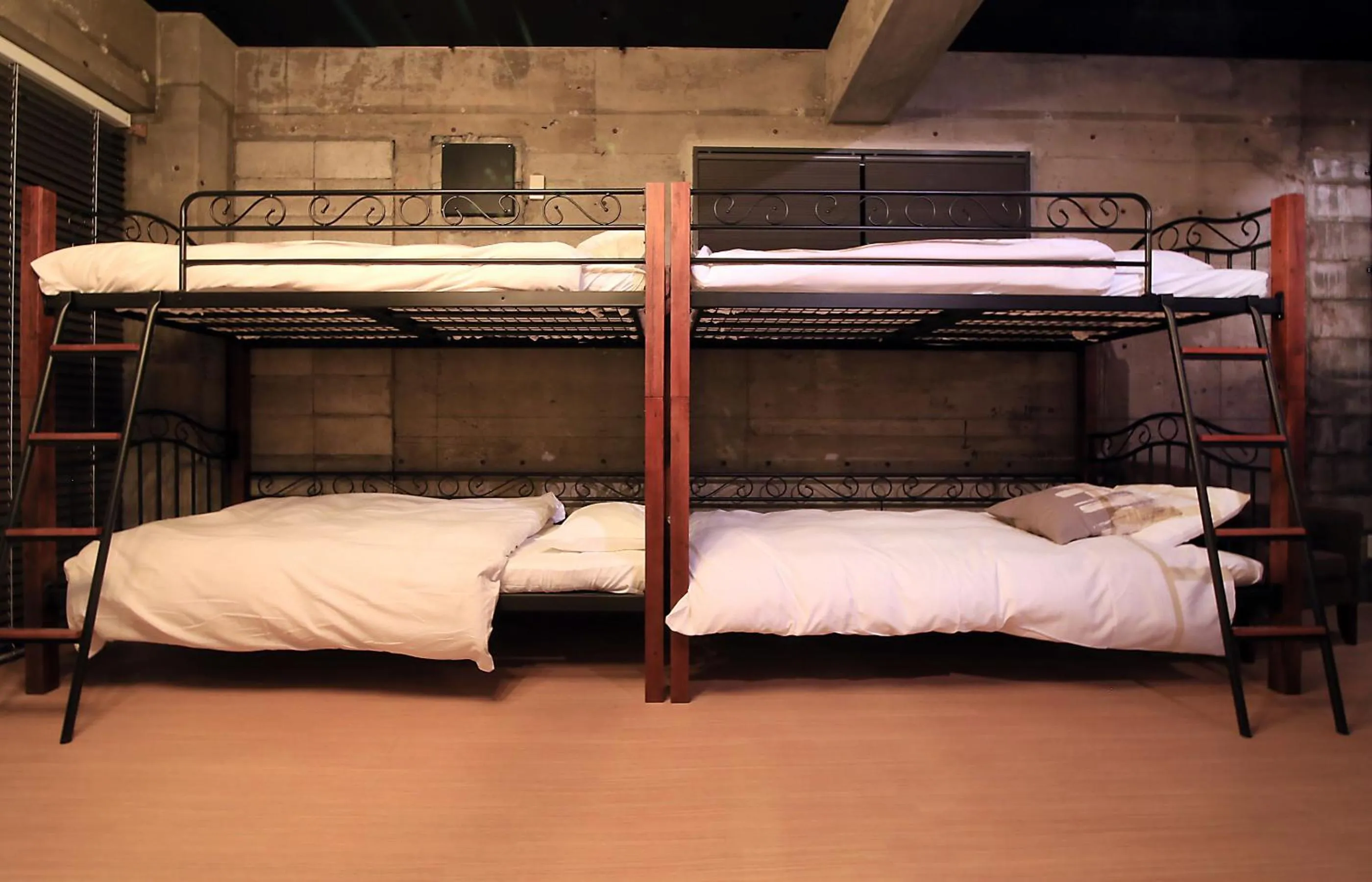 Bed in TOMARU MORISITA HOUSE