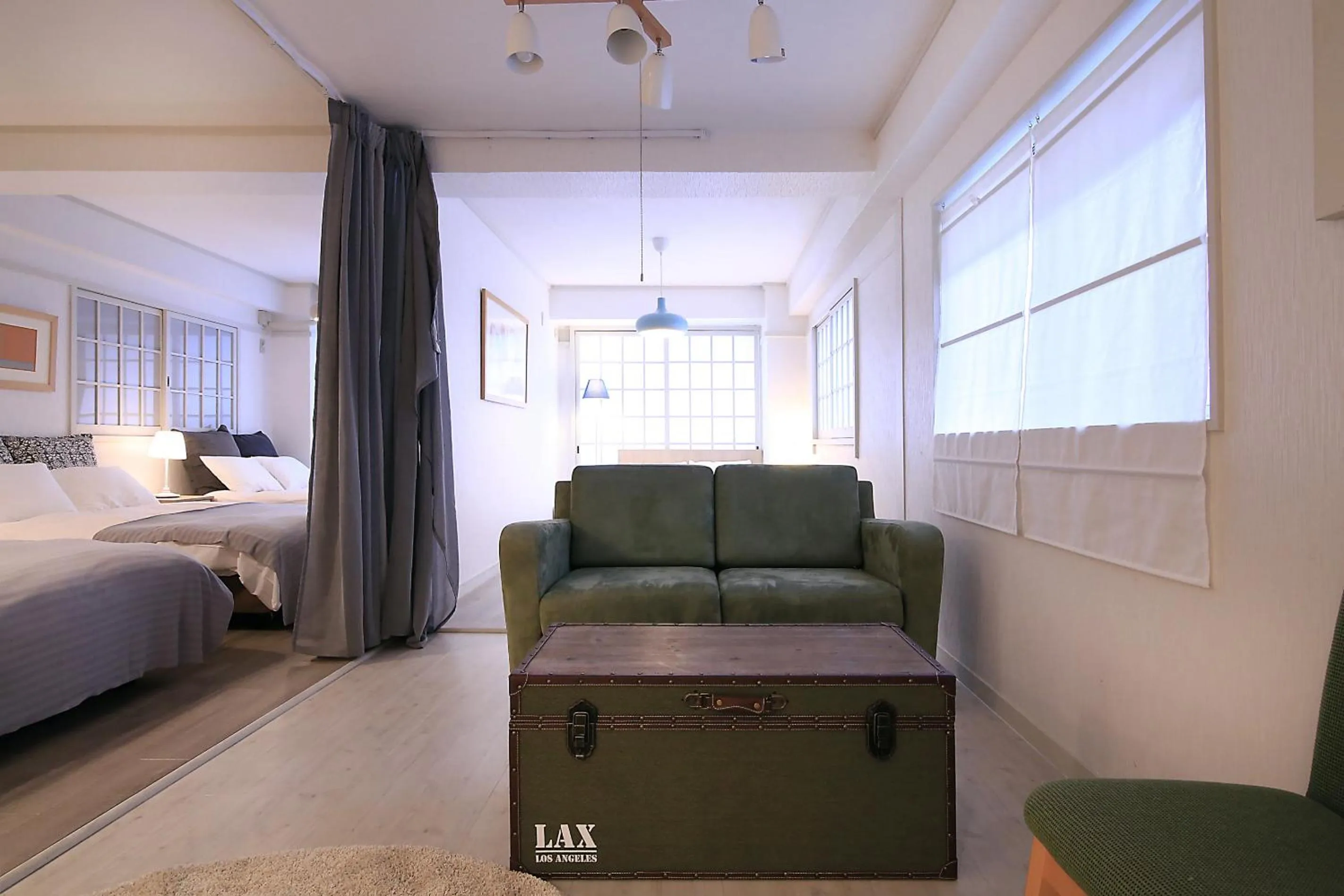 Bed in TOMARU MORISITA HOUSE