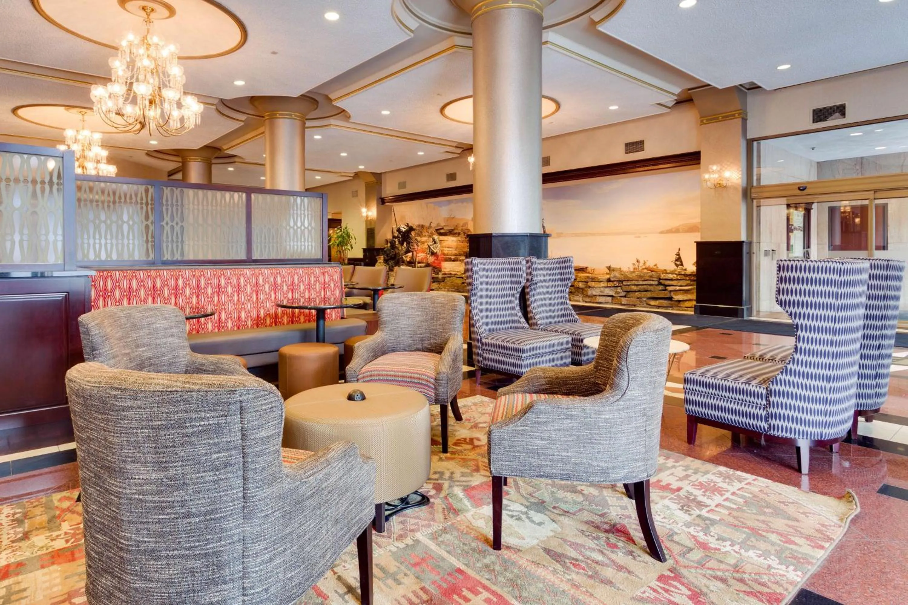 Lobby or reception in Drury Plaza St. Louis at the Arch