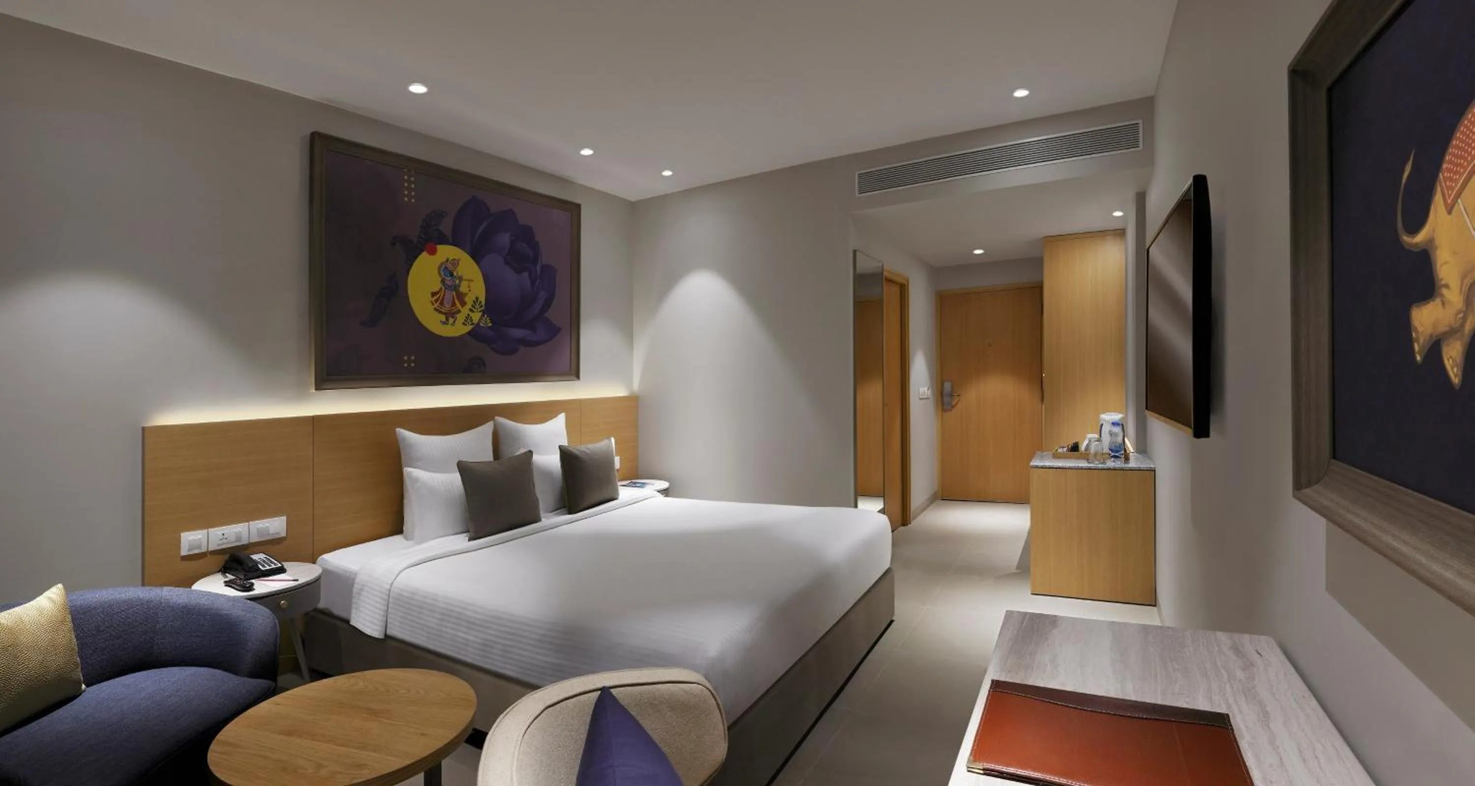 Bed in Ginger Dwarka