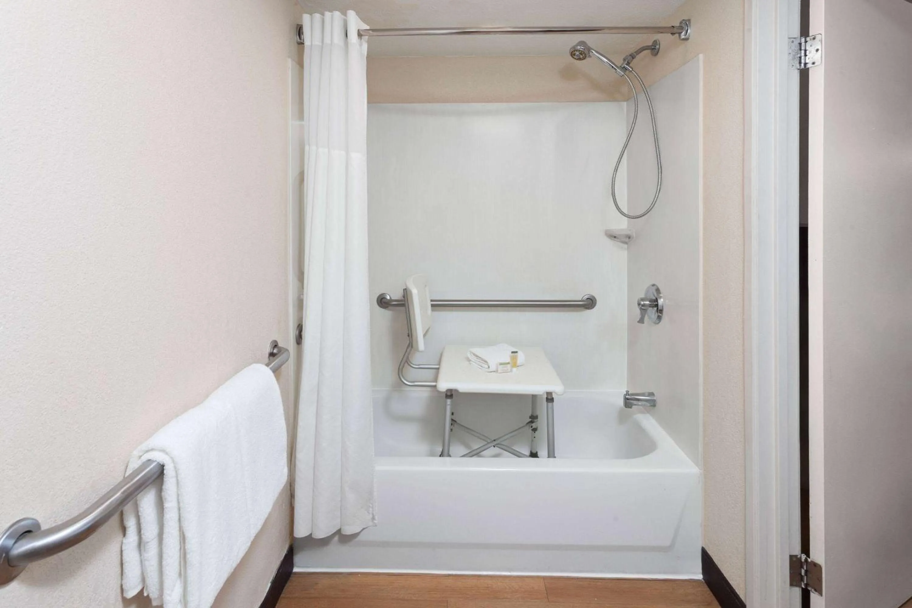 Bathroom in Travelodge by Wyndham Peoria