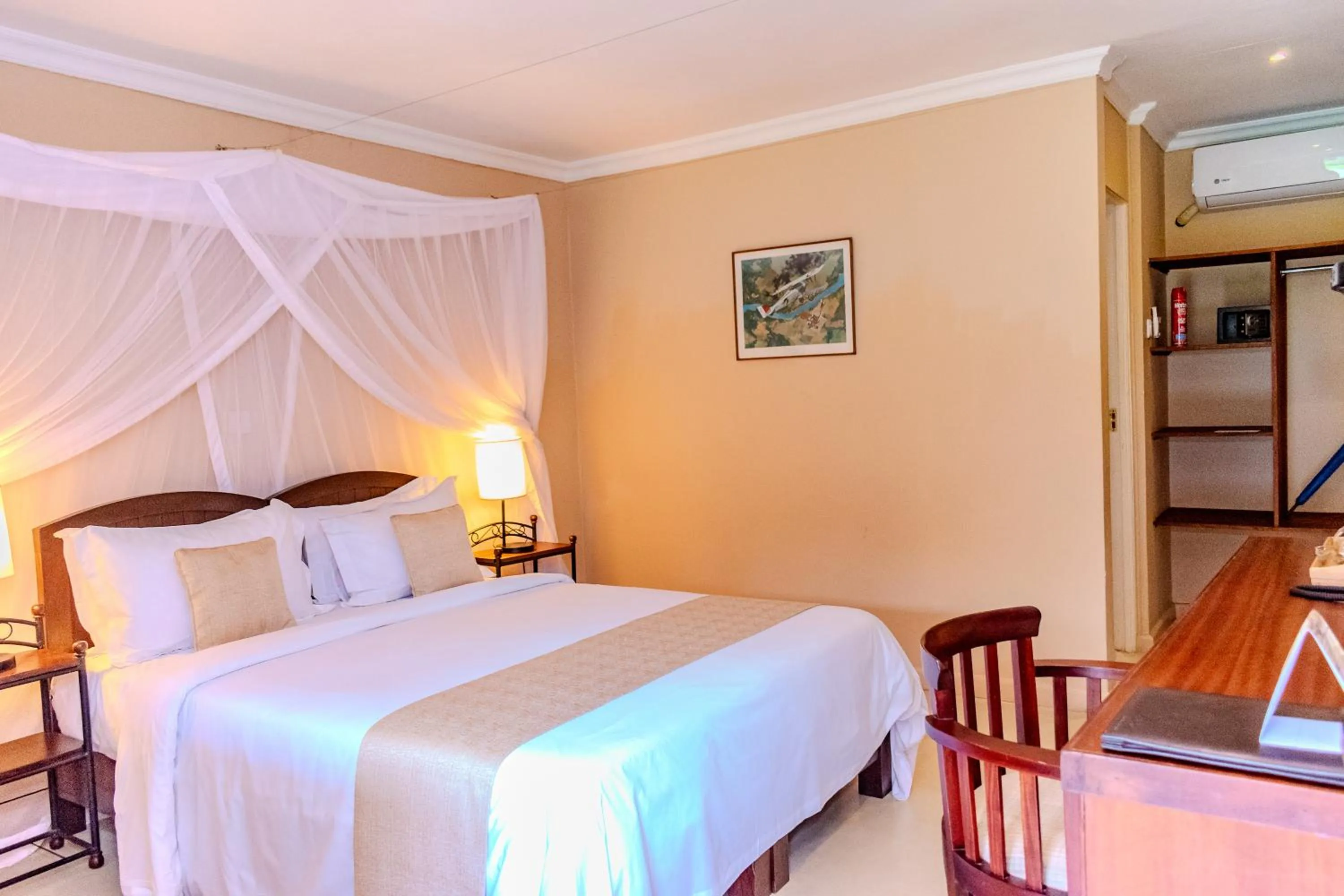 Bed in Aero Club of East Africa