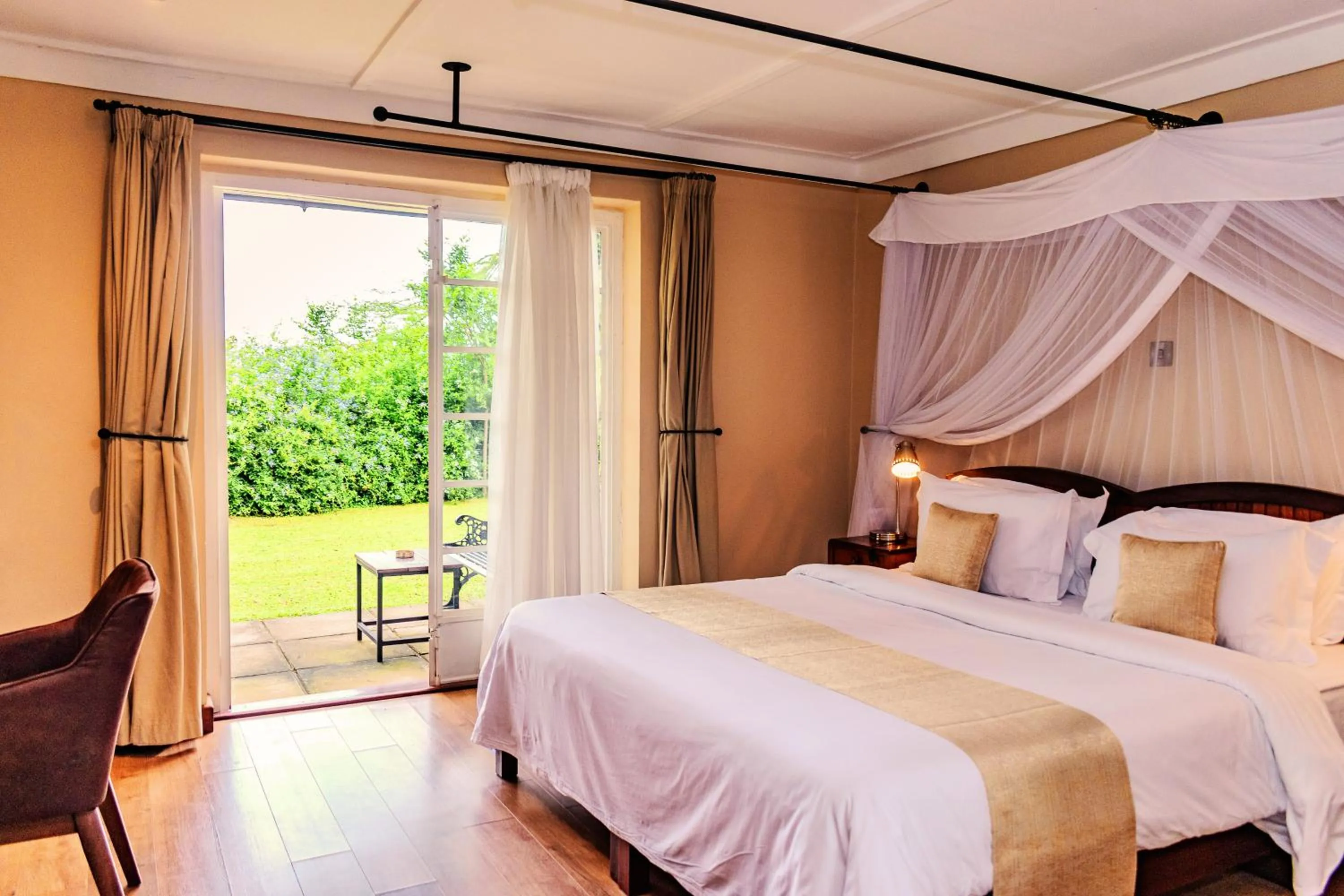 Bed in Aero Club of East Africa