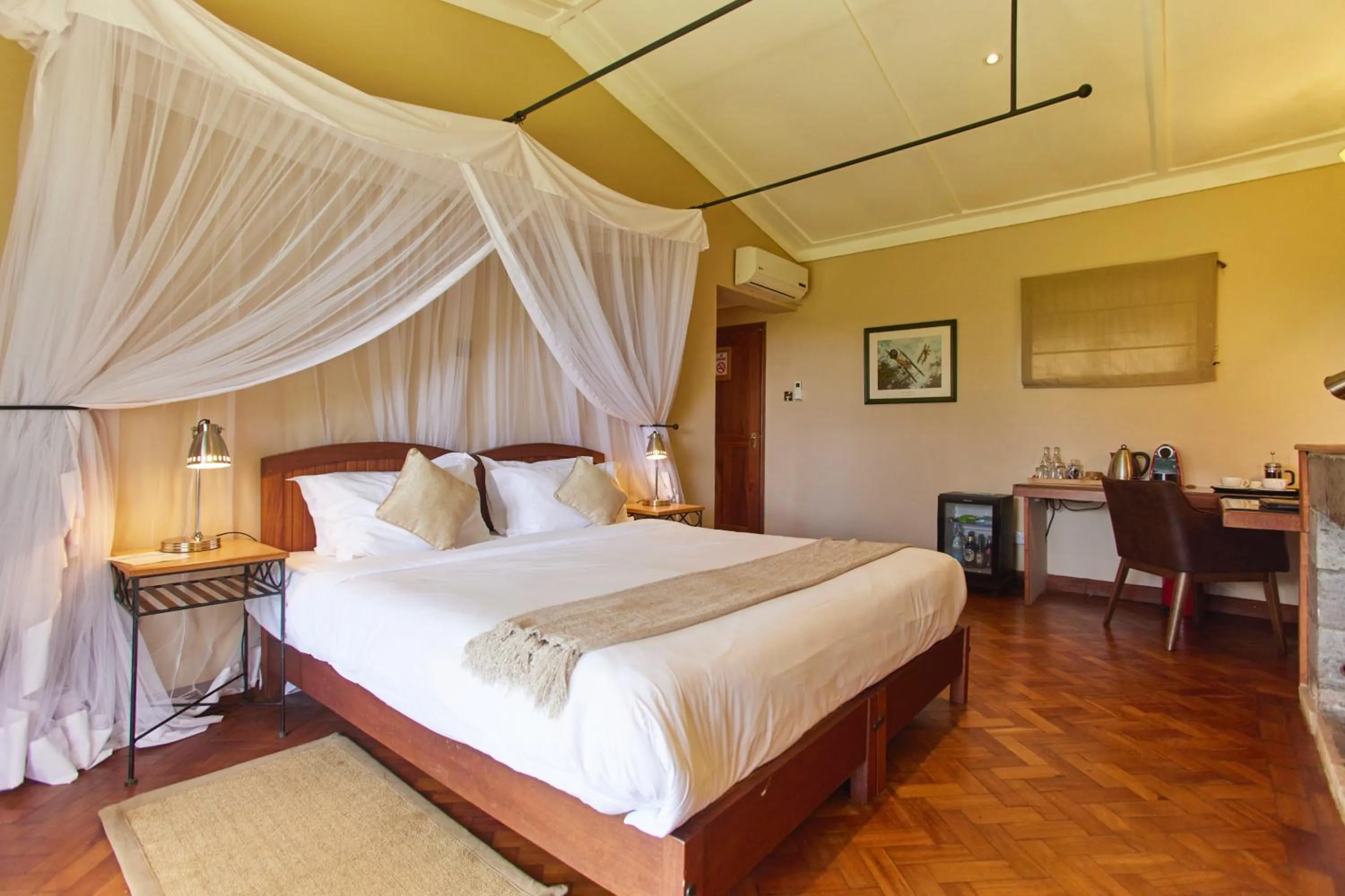 Bed in Aero Club of East Africa