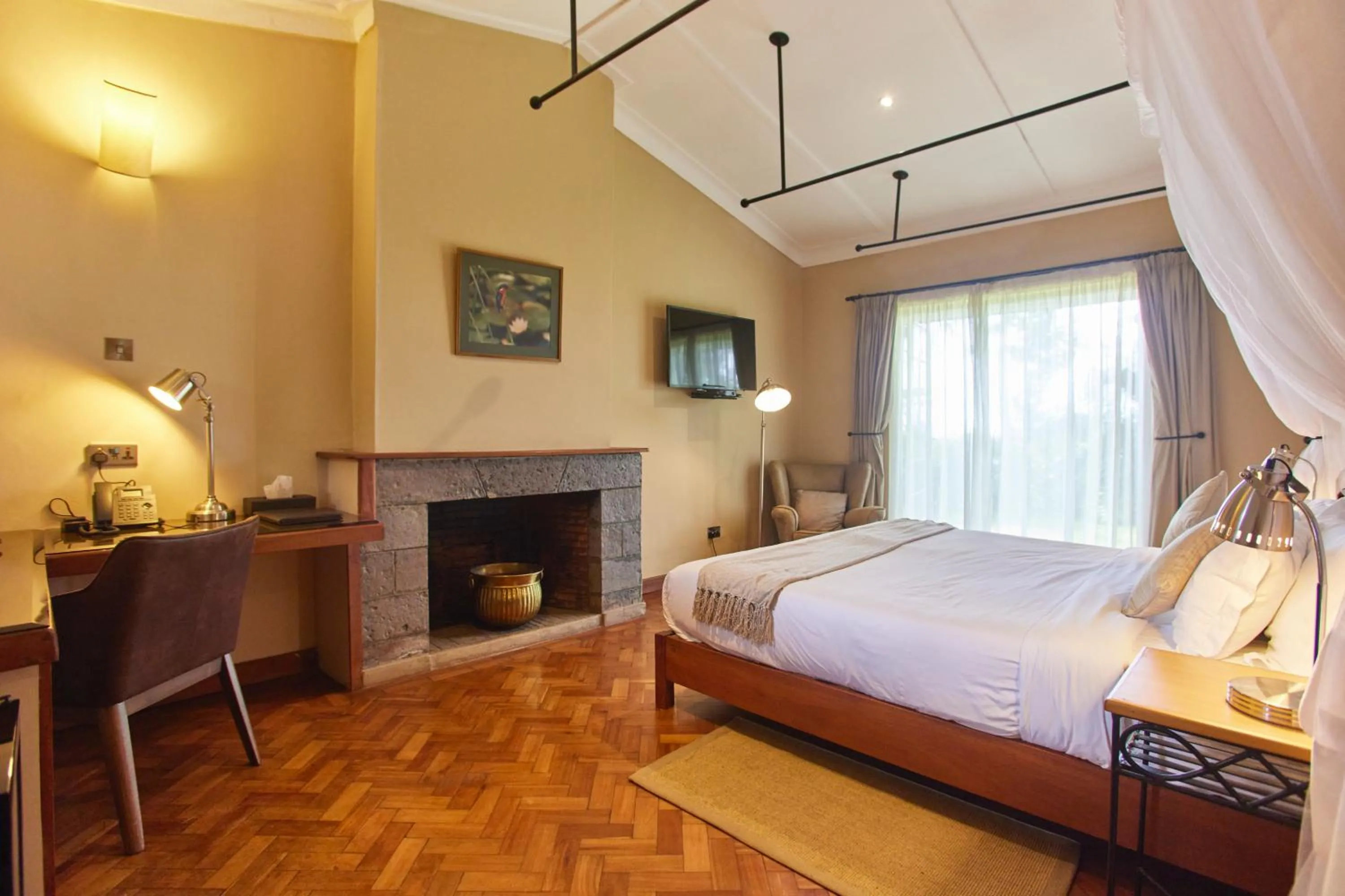 Bed in Aero Club of East Africa