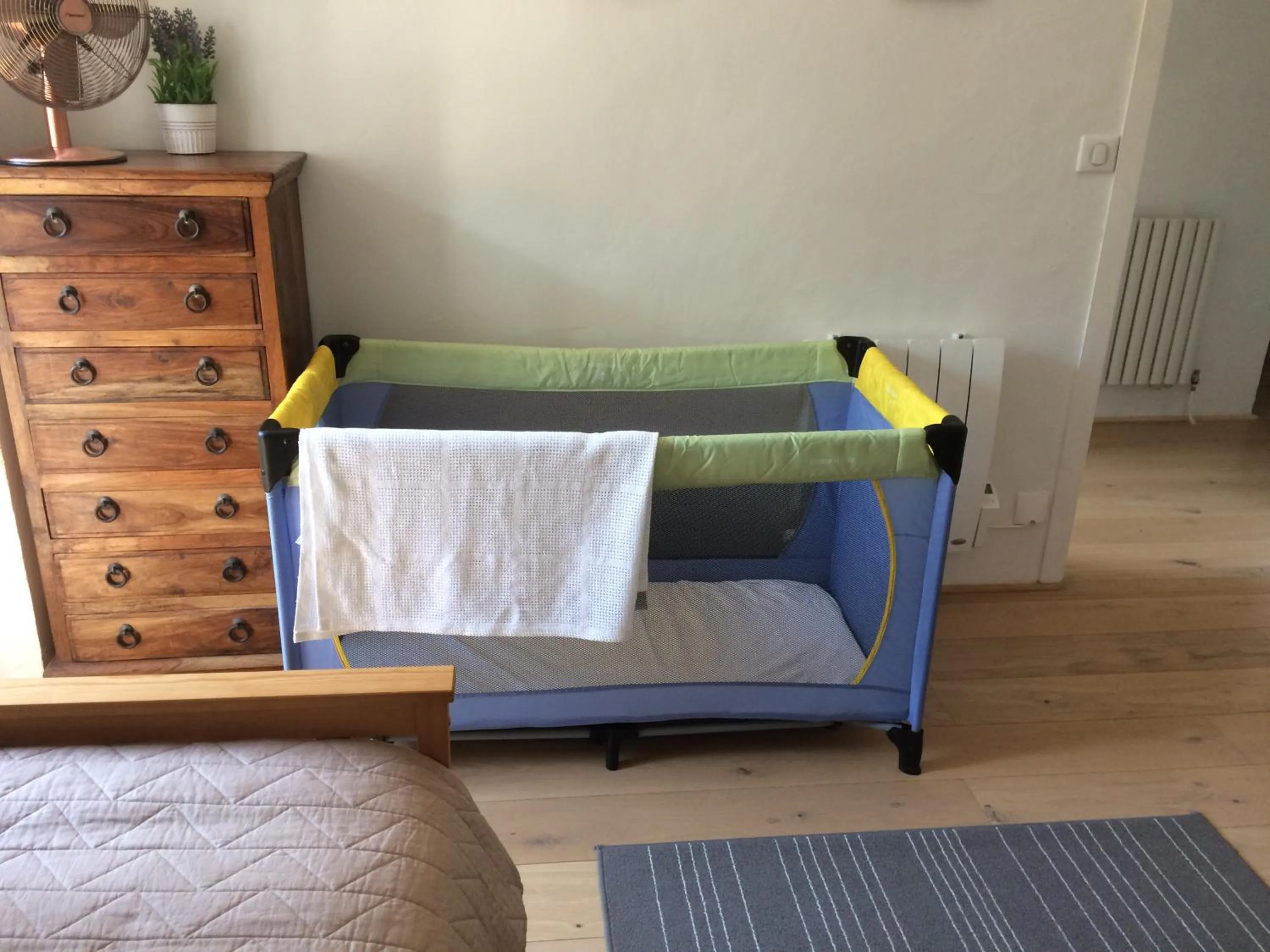 Bedroom in The Annexe Chadalais