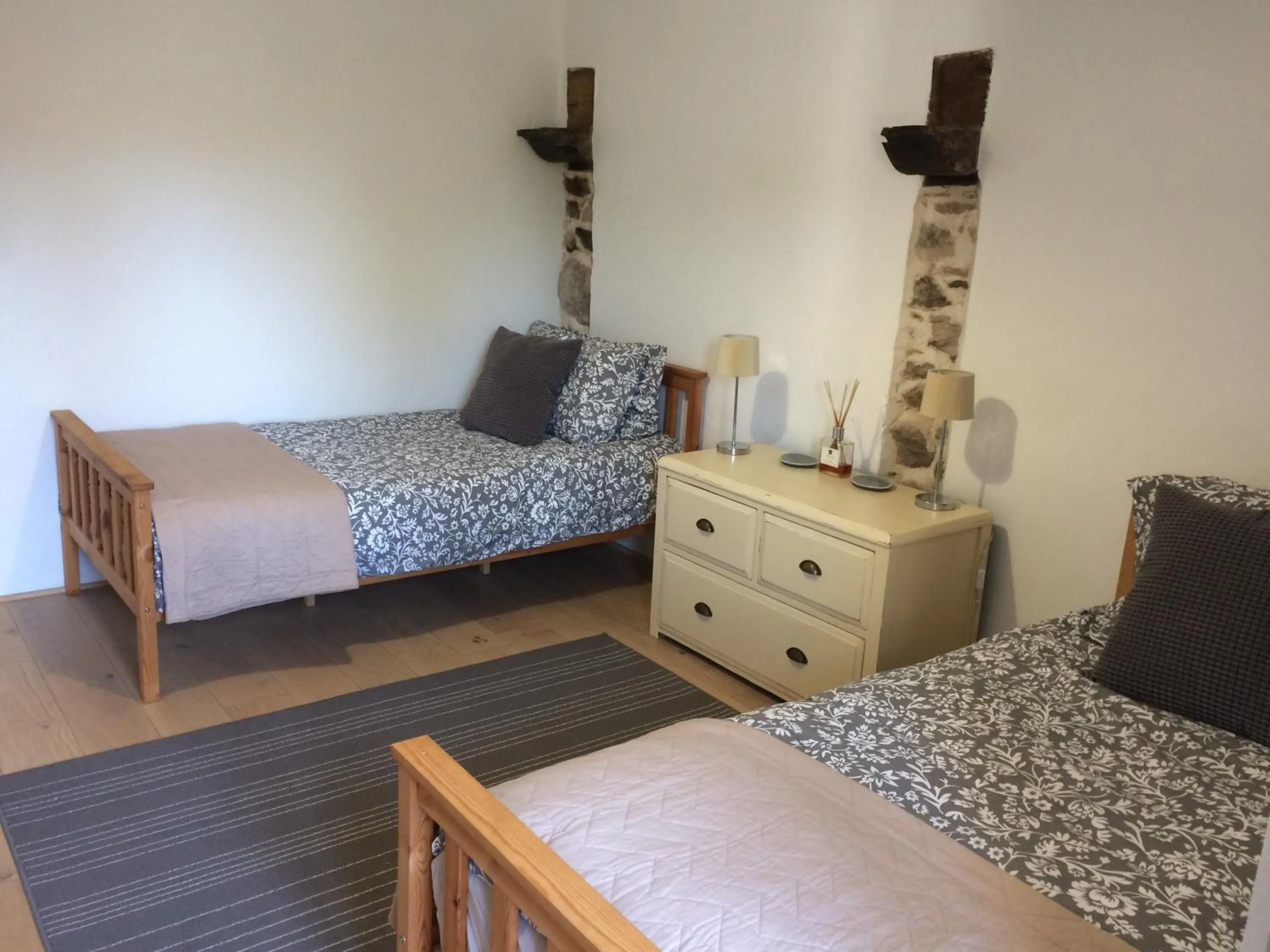 Bed in The Annexe Chadalais