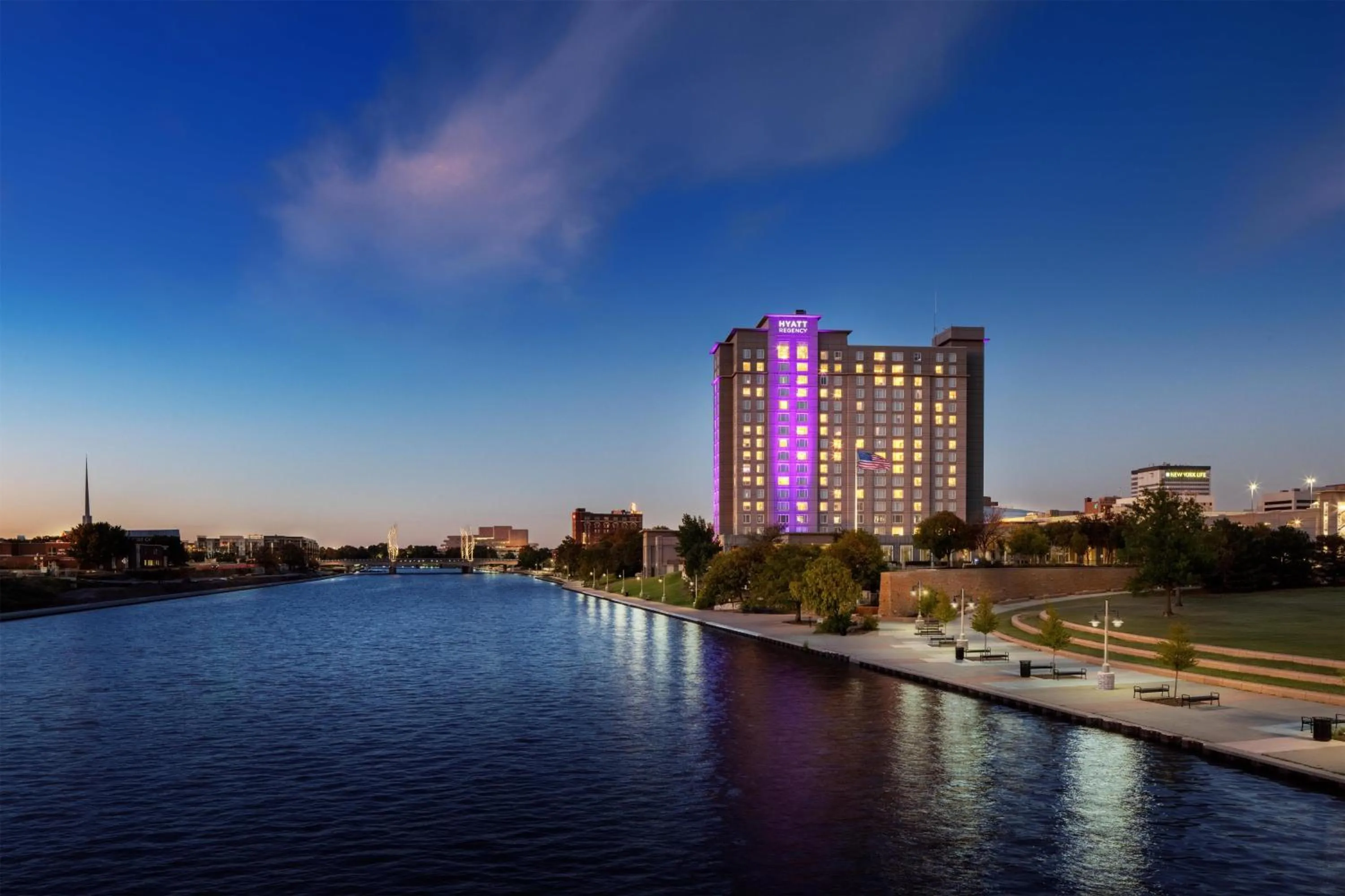 Property building in Hyatt Regency Wichita