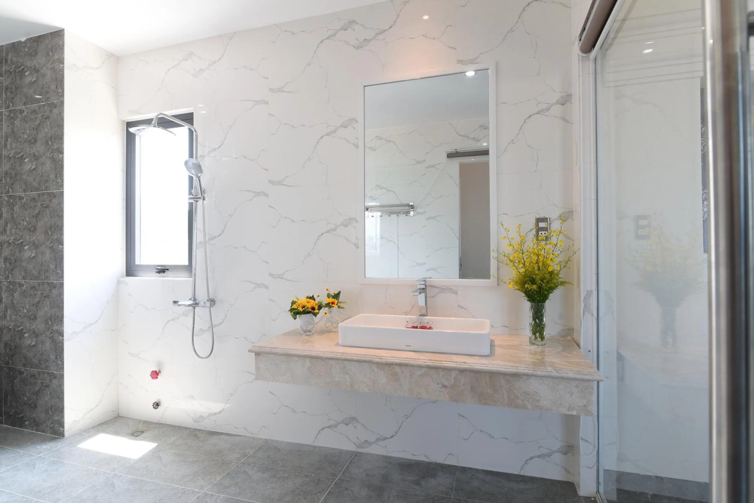 Bathroom in Sun Beach Hotel