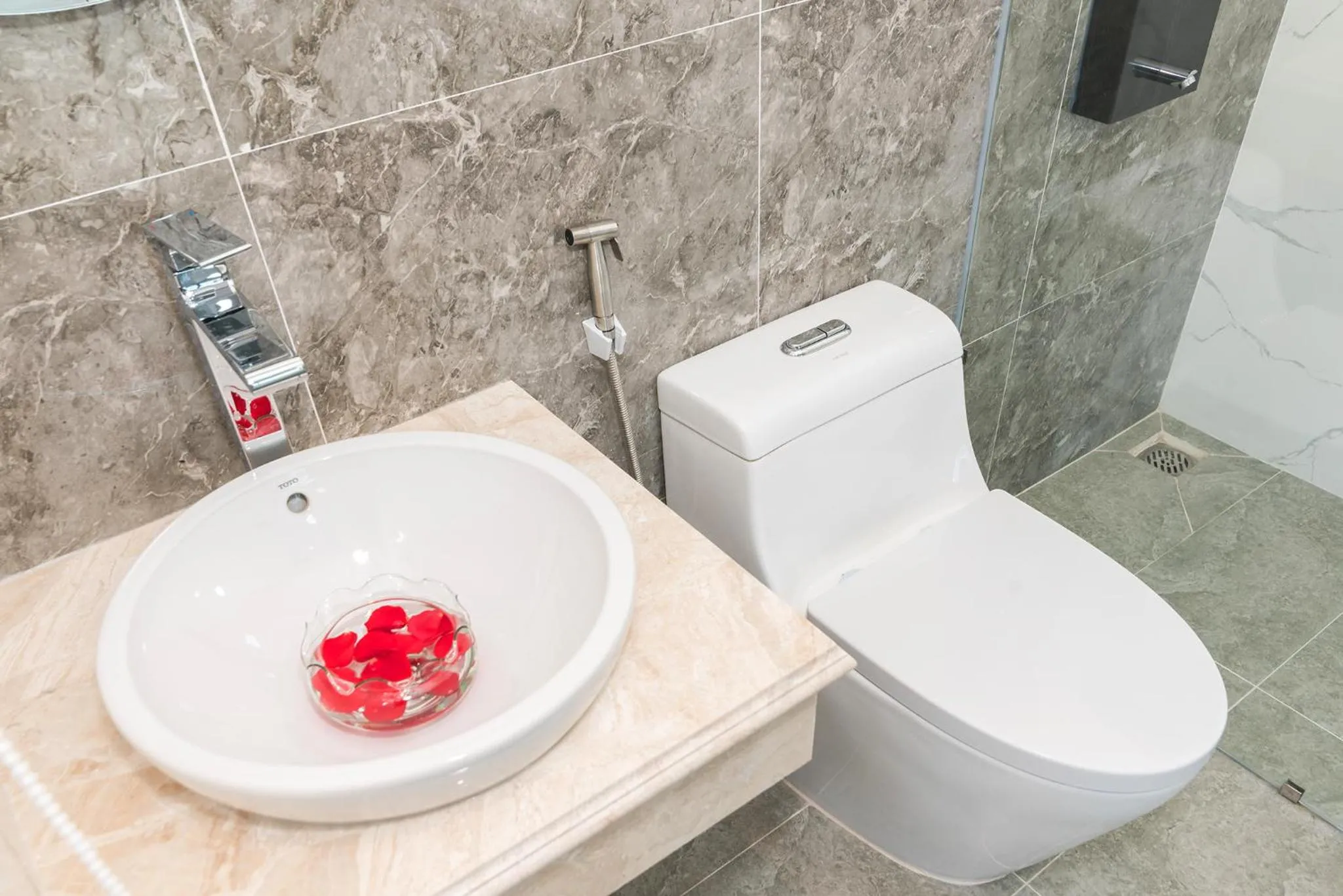 Bathroom in Sun Beach Hotel