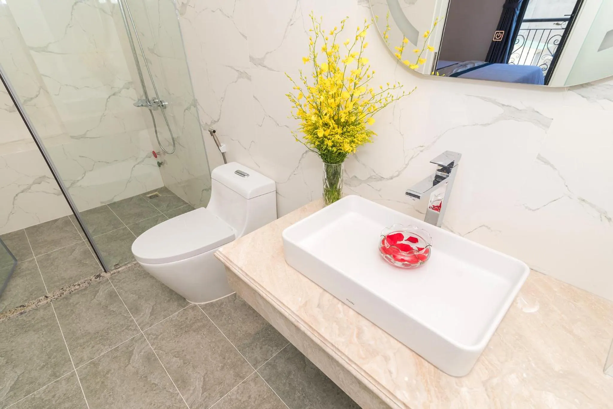 Bathroom in Sun Beach Hotel