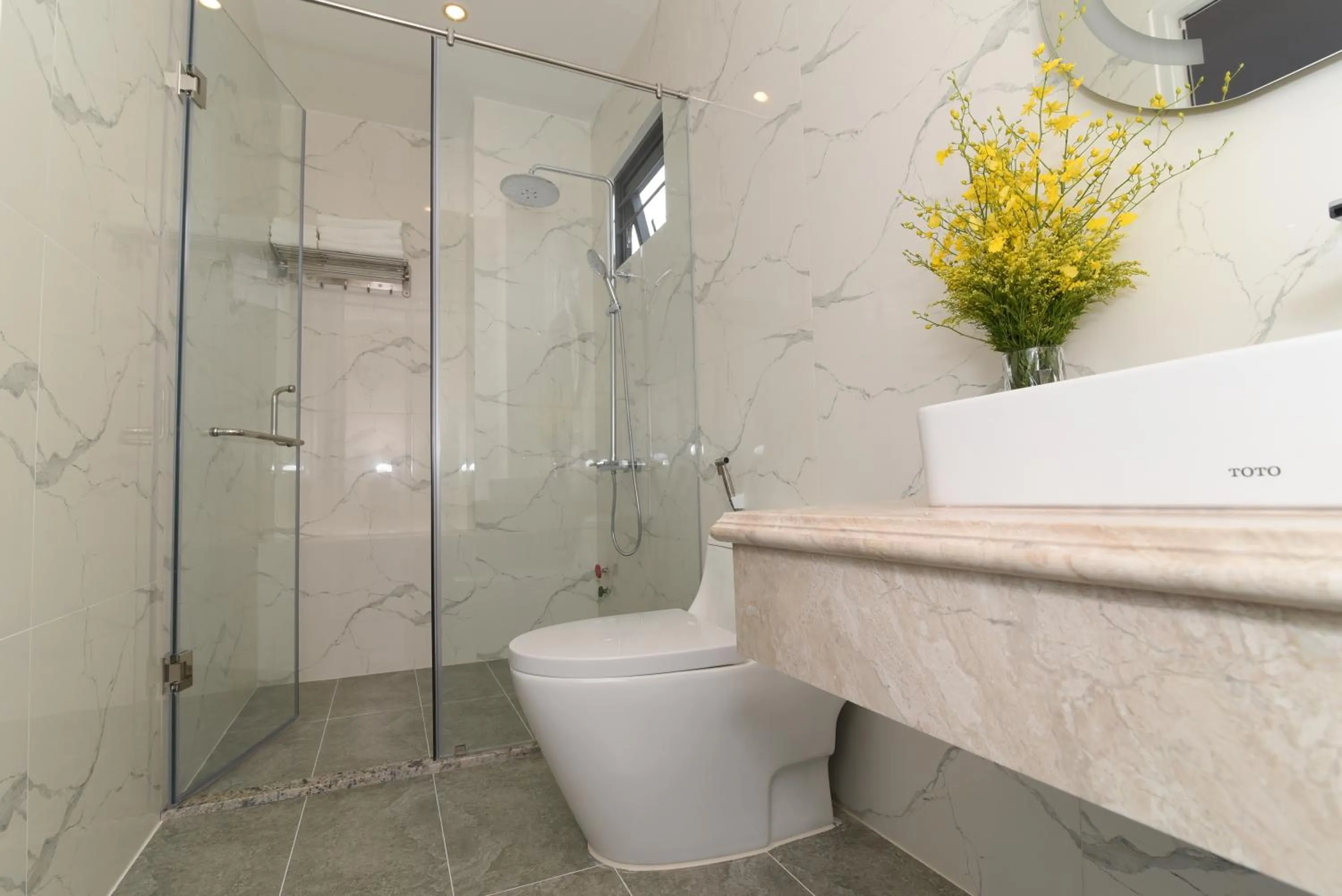 Bathroom in Sun Beach Hotel