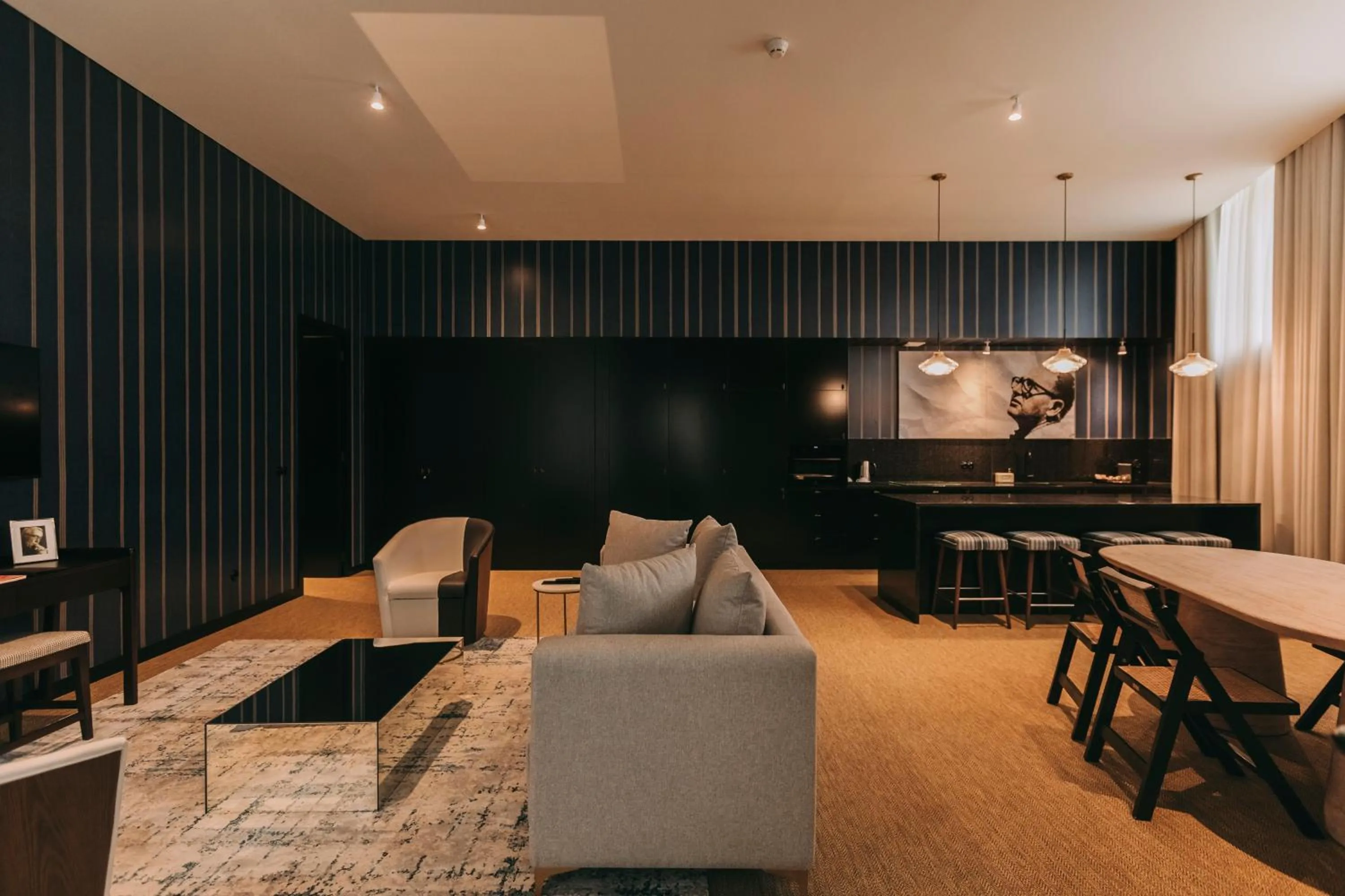 Living room in Torel Palace Porto