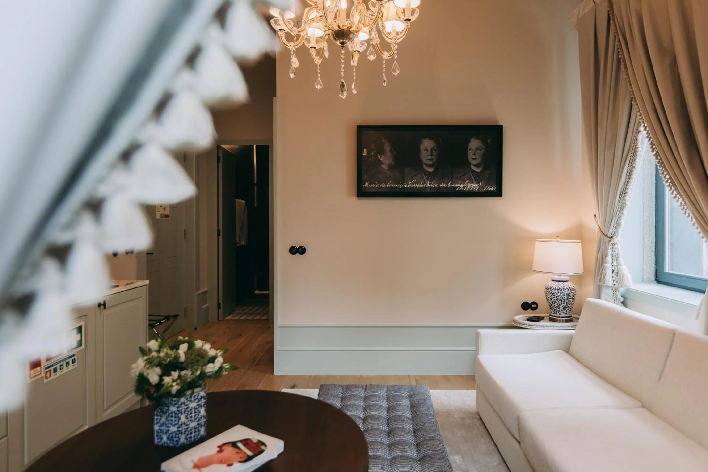 Living room in Torel Palace Porto