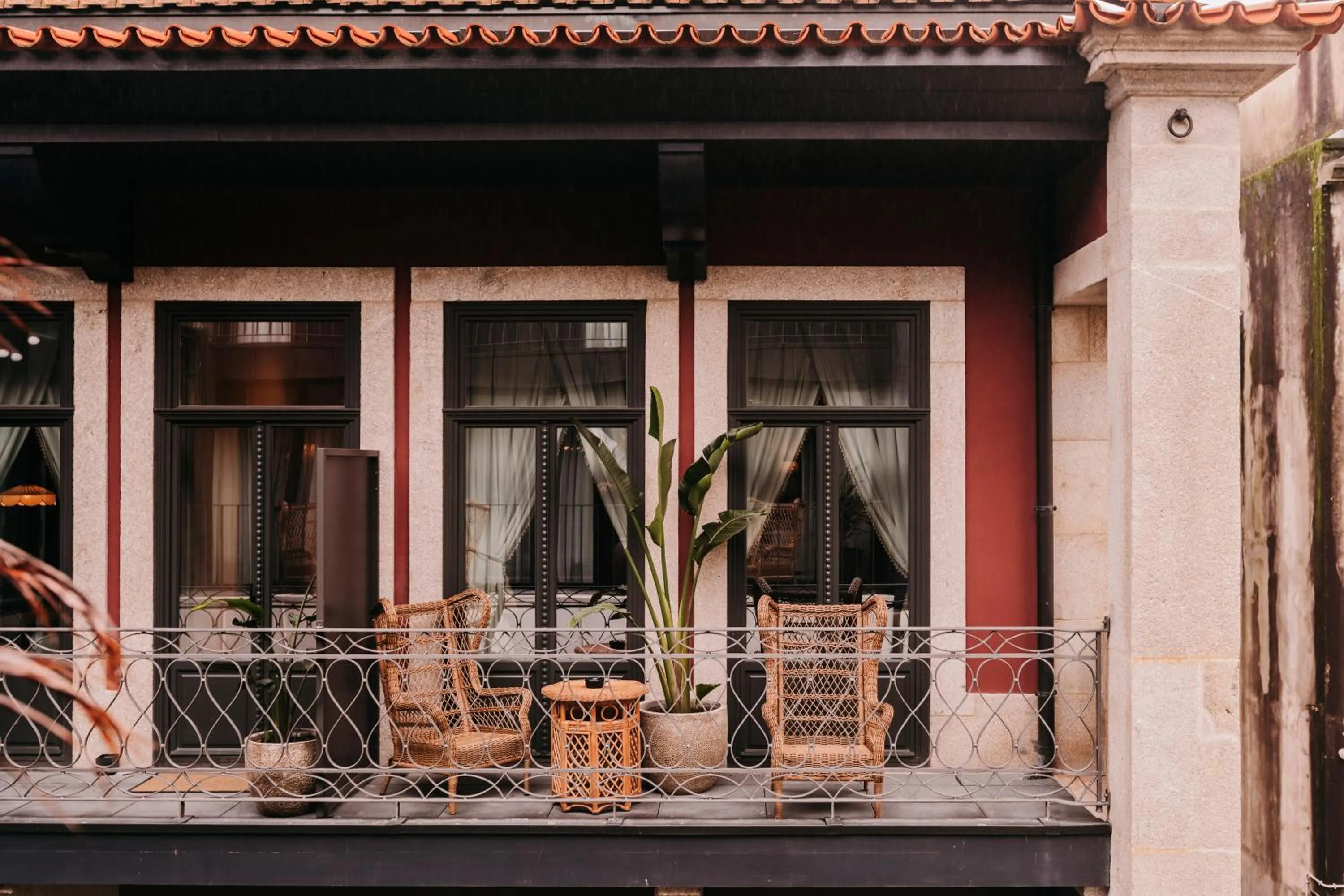 Balcony/Terrace in Torel Palace Porto