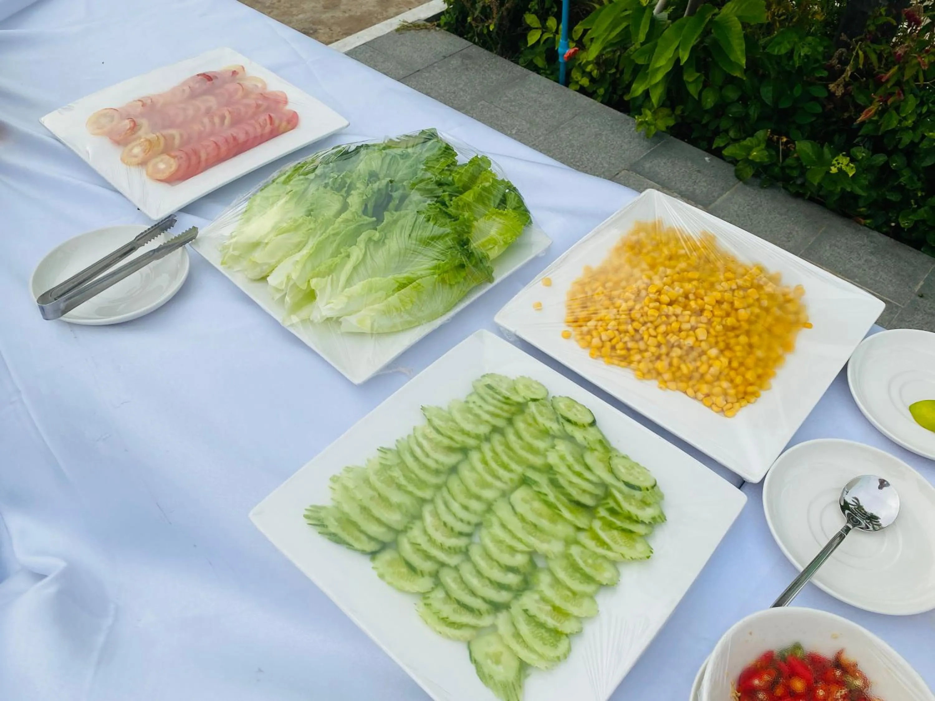 BBQ facilities in Sangkahak Mith Hotel