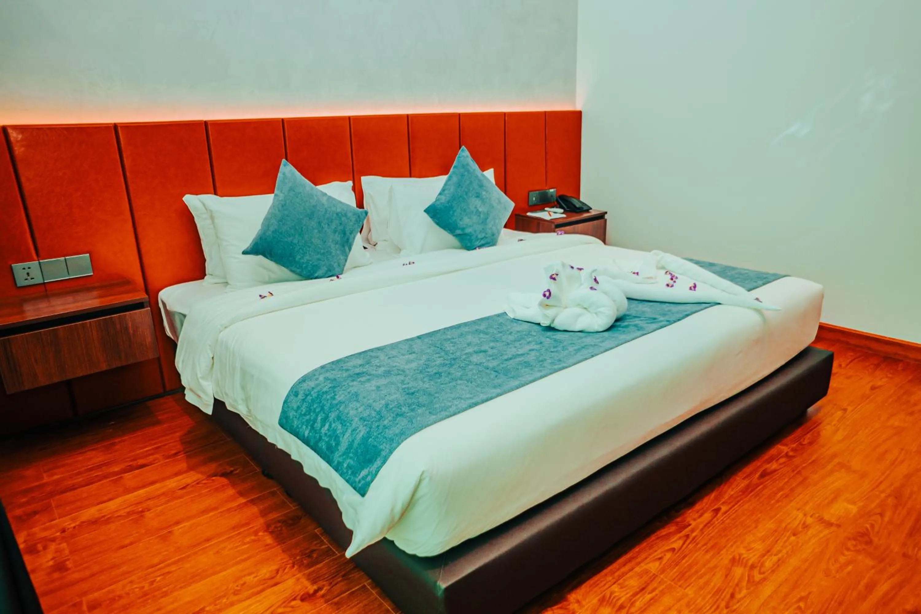 Bed in Sangkahak Mith Hotel