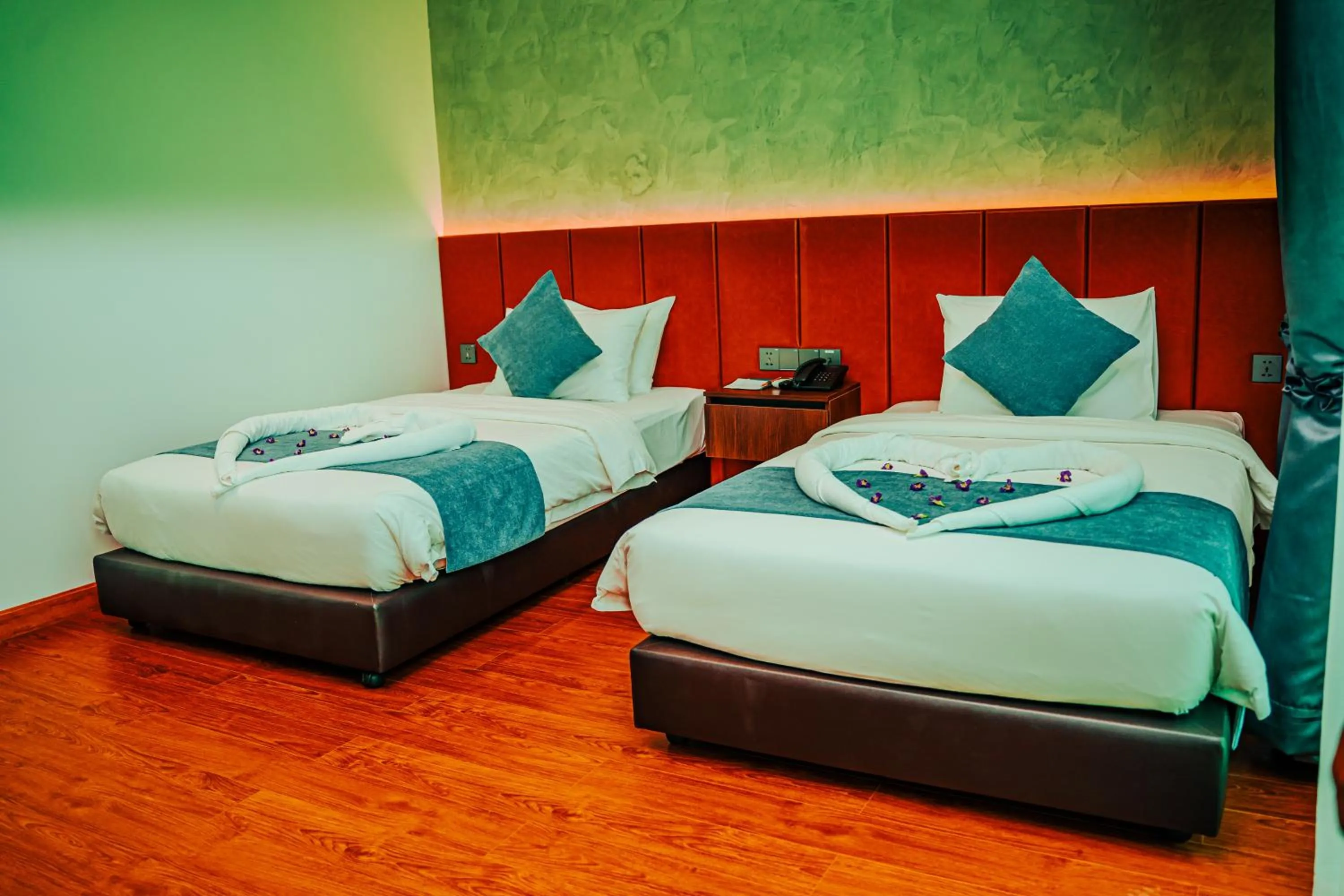 Bed in Sangkahak Mith Hotel