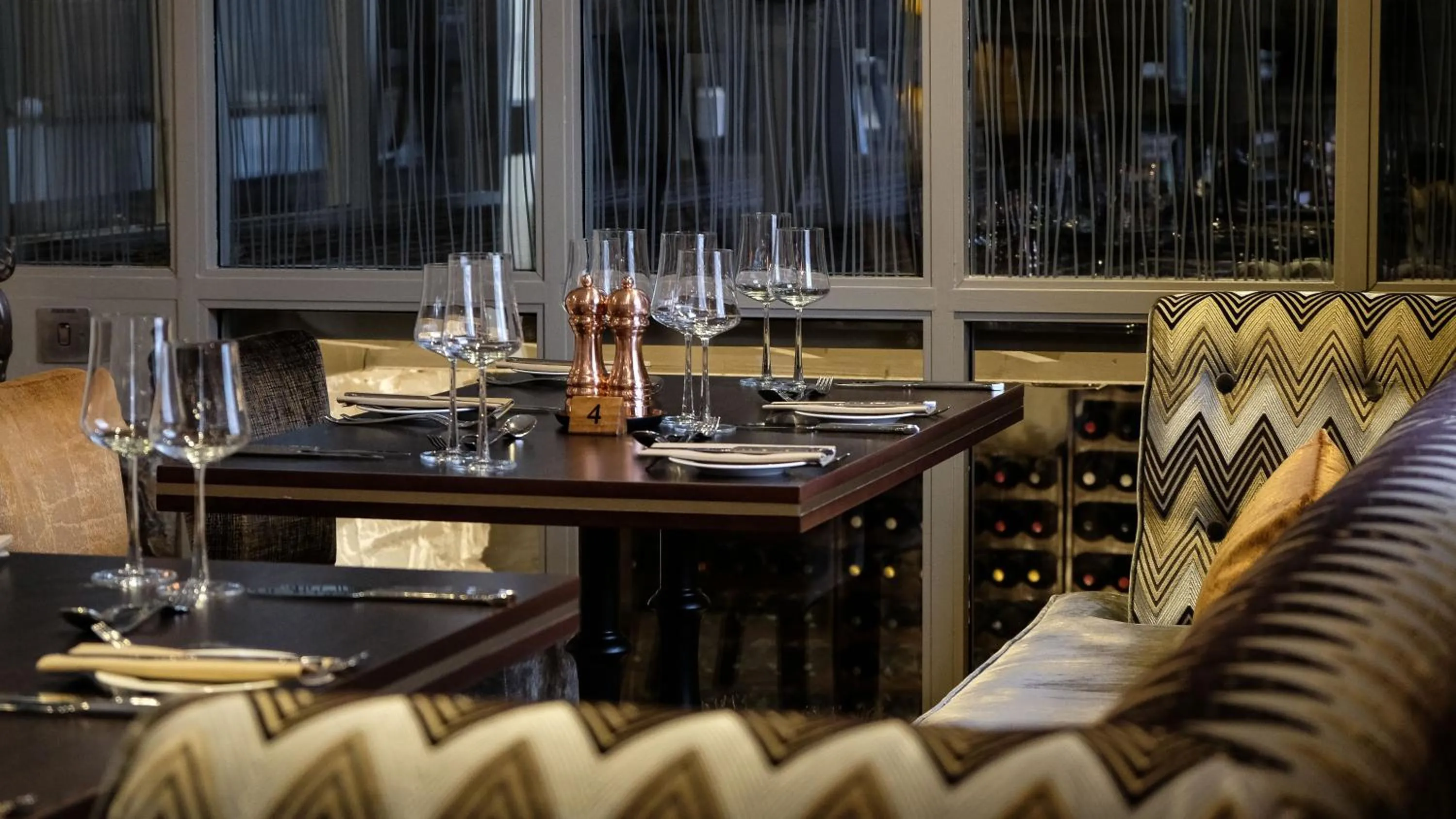 Dining area in The Seafield Arms-Cullen