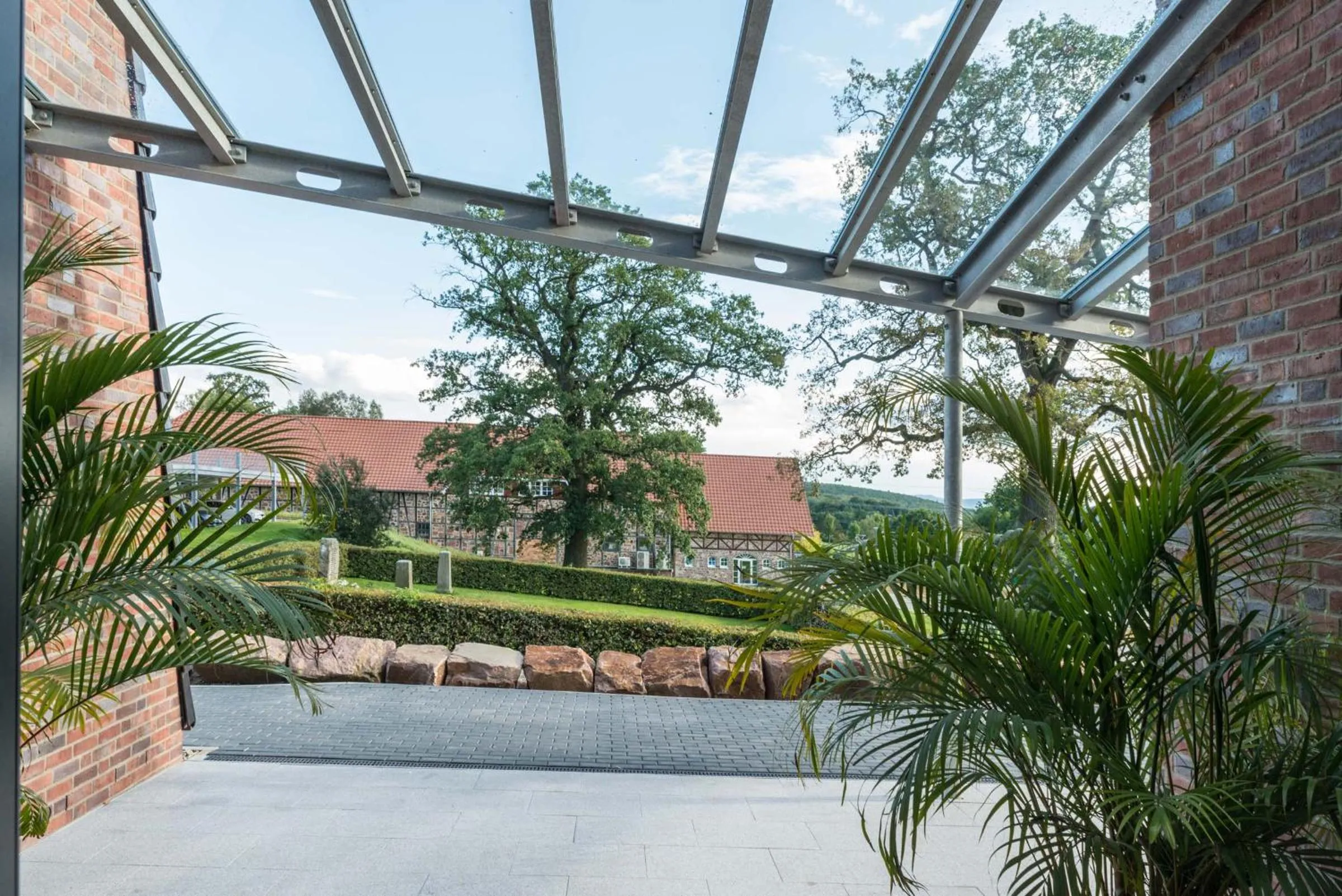 Garden view in Hotel & Golfrestaurant Gut Wissmannshof