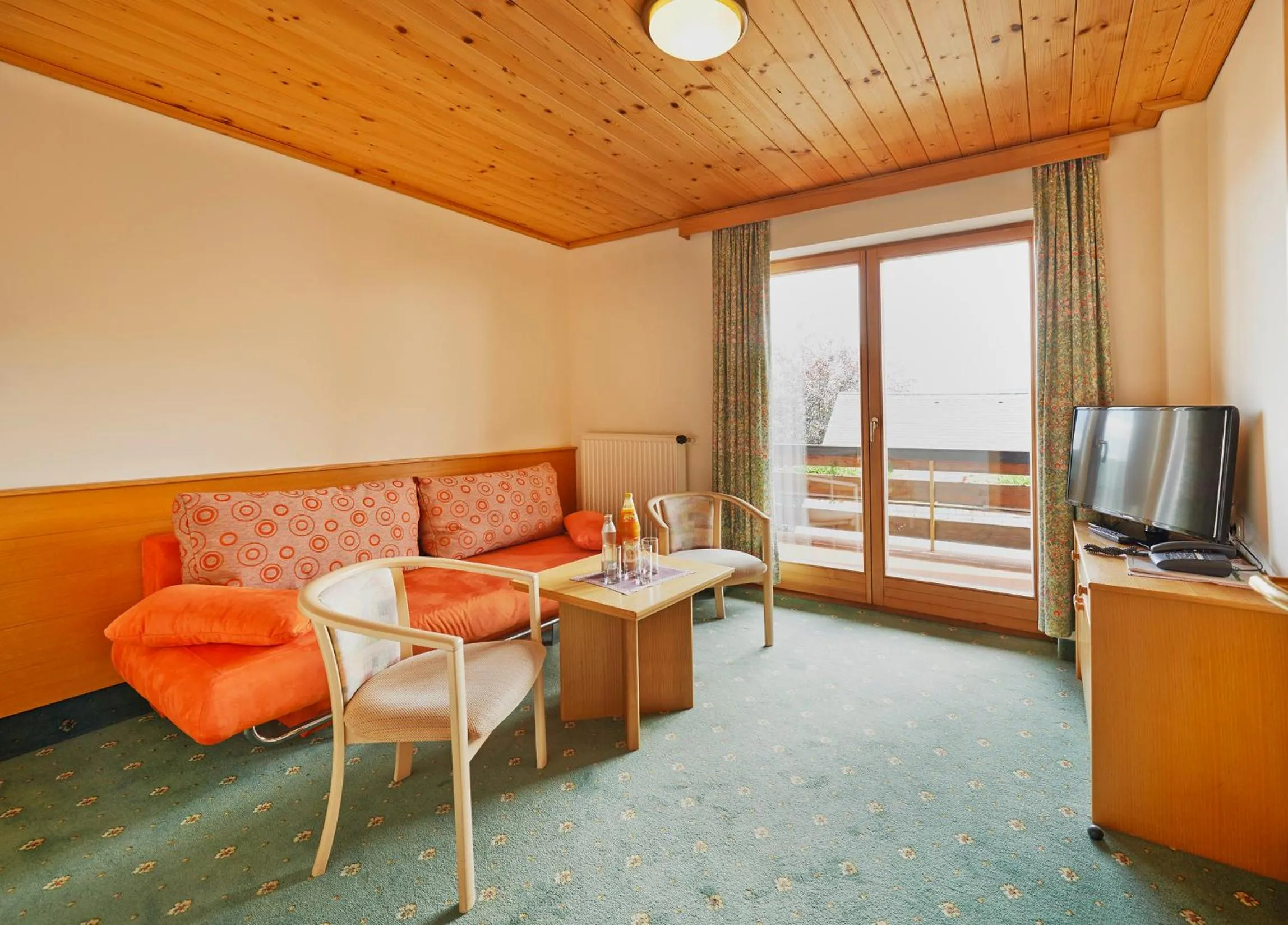 Seating area in Finkensteiner Hof