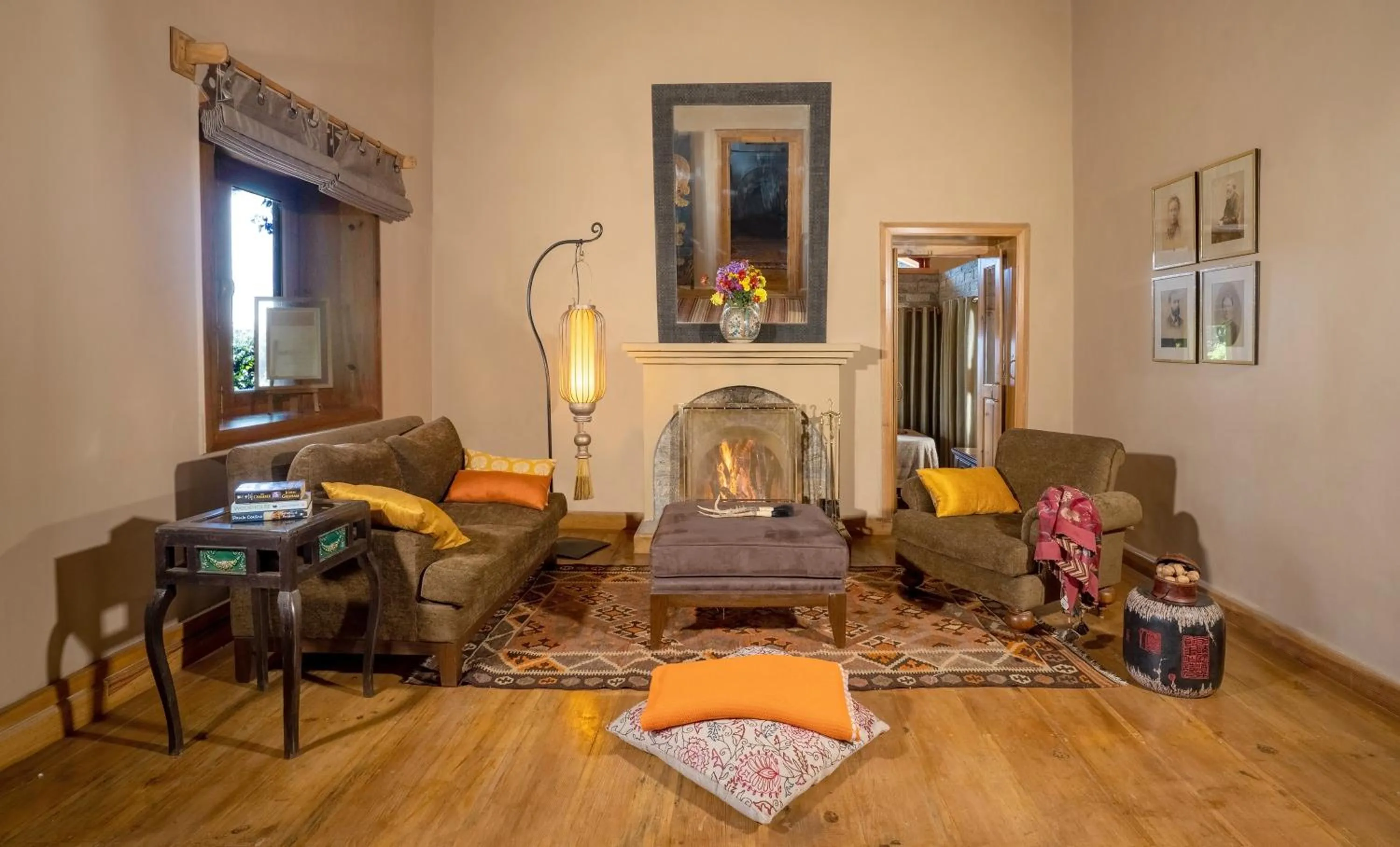 Seating area in Mary Budden Estate