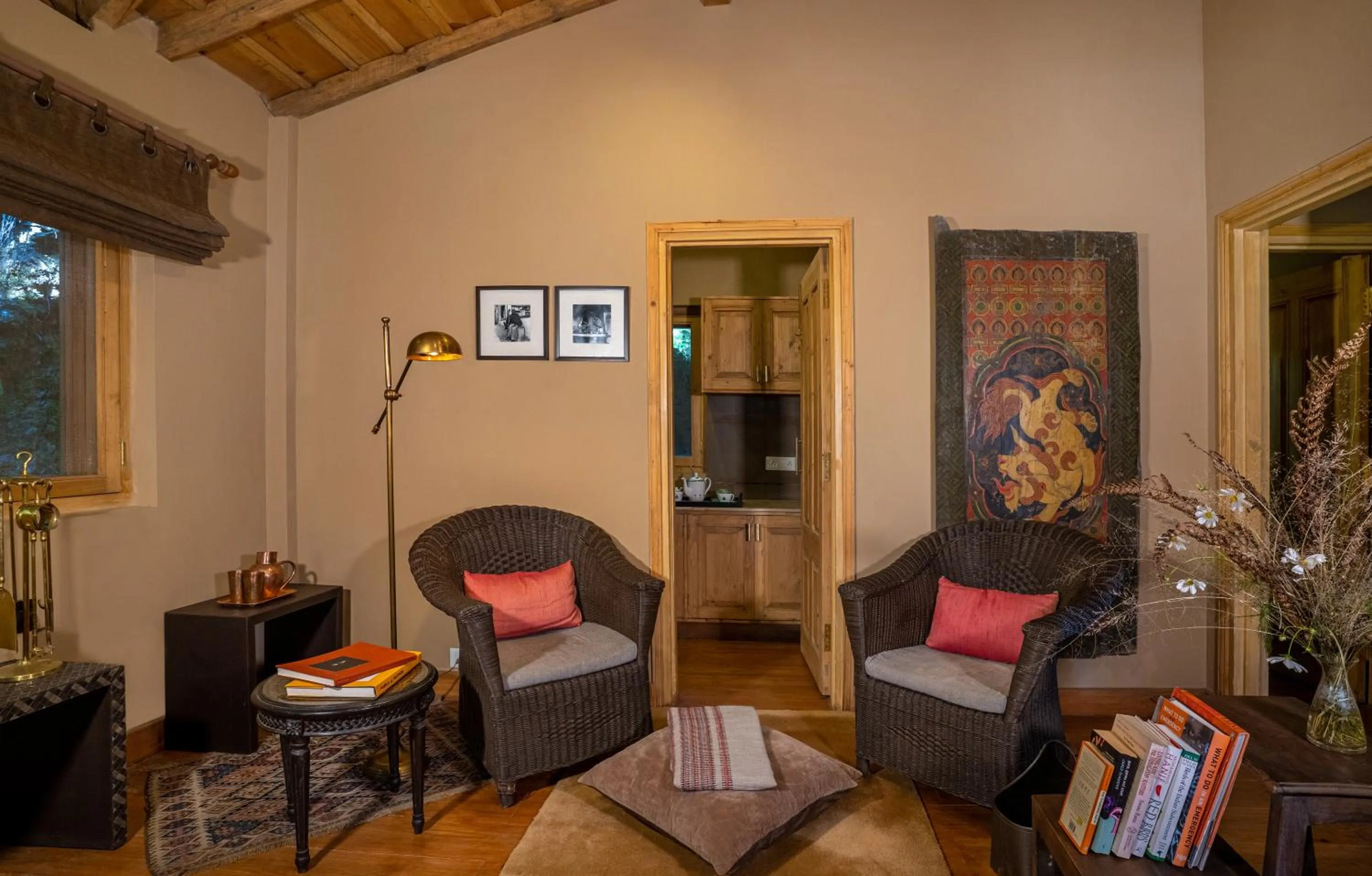 Seating area in Mary Budden Estate