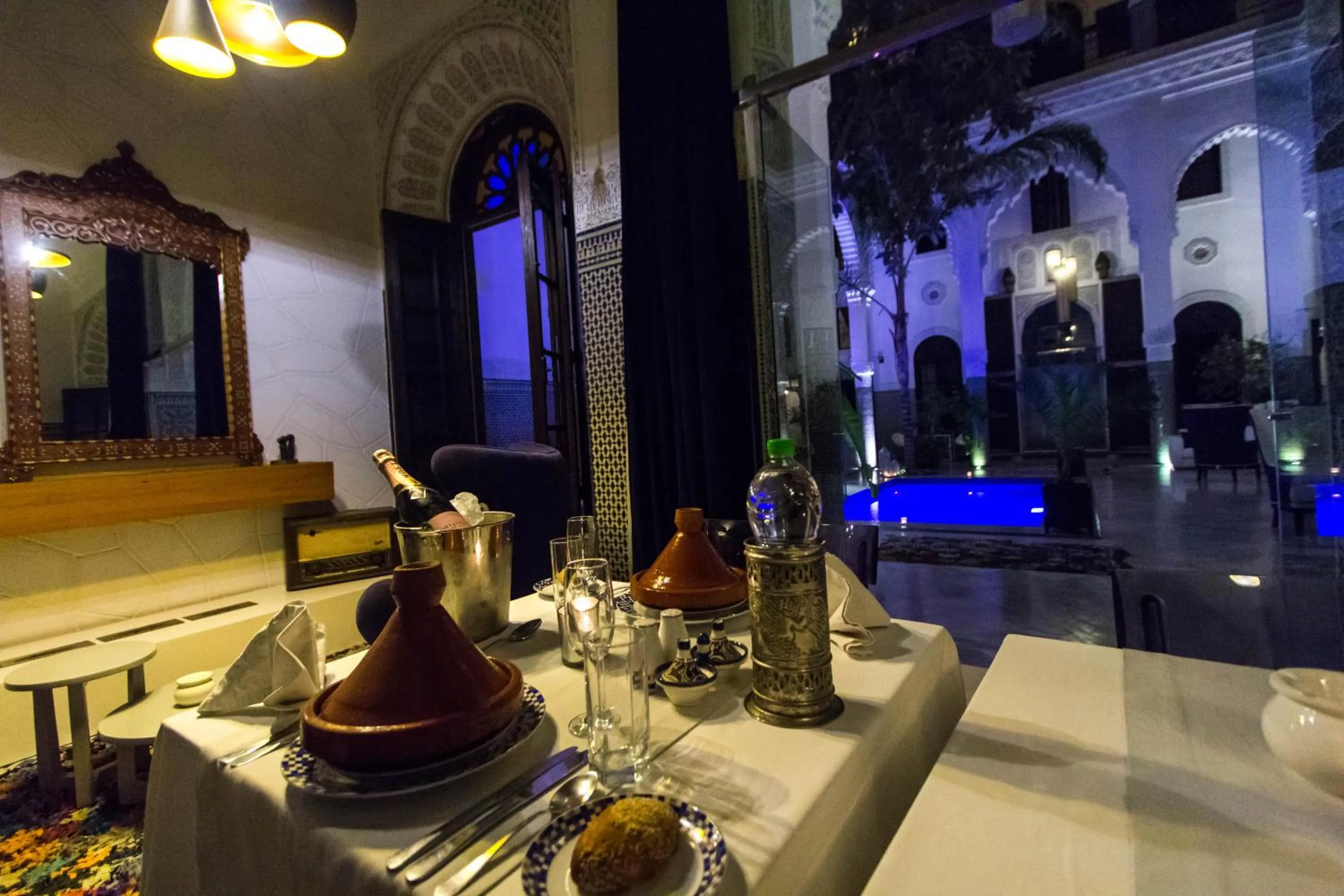 Food and drinks in Riad Braya