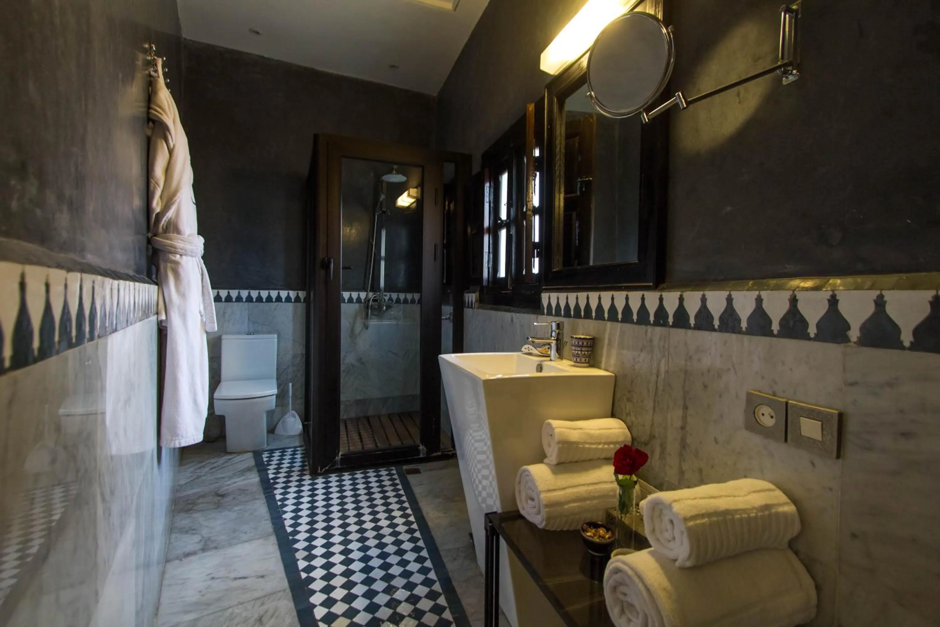 Bathroom in Riad Braya