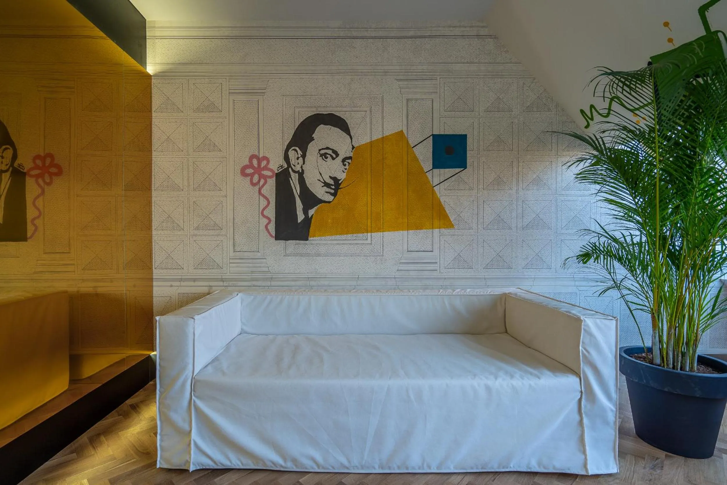 Living room in Platforma Design Hotel