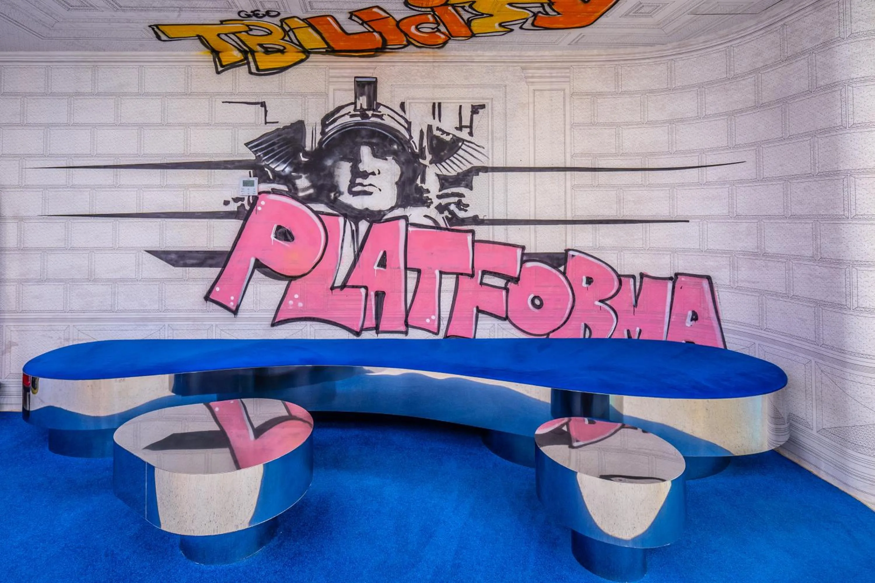 Living room in Platforma Design Hotel