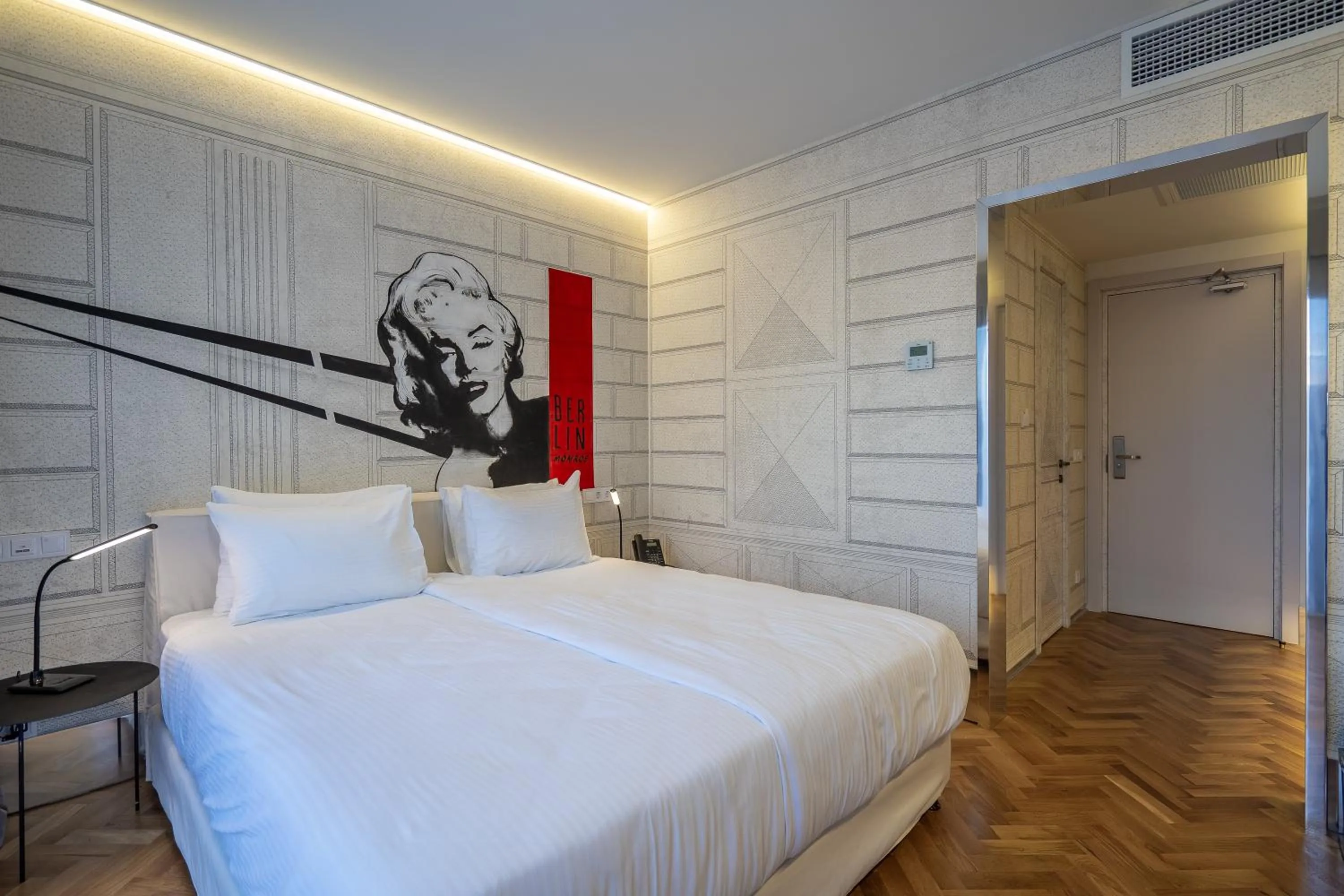 Bed in Platforma Design Hotel