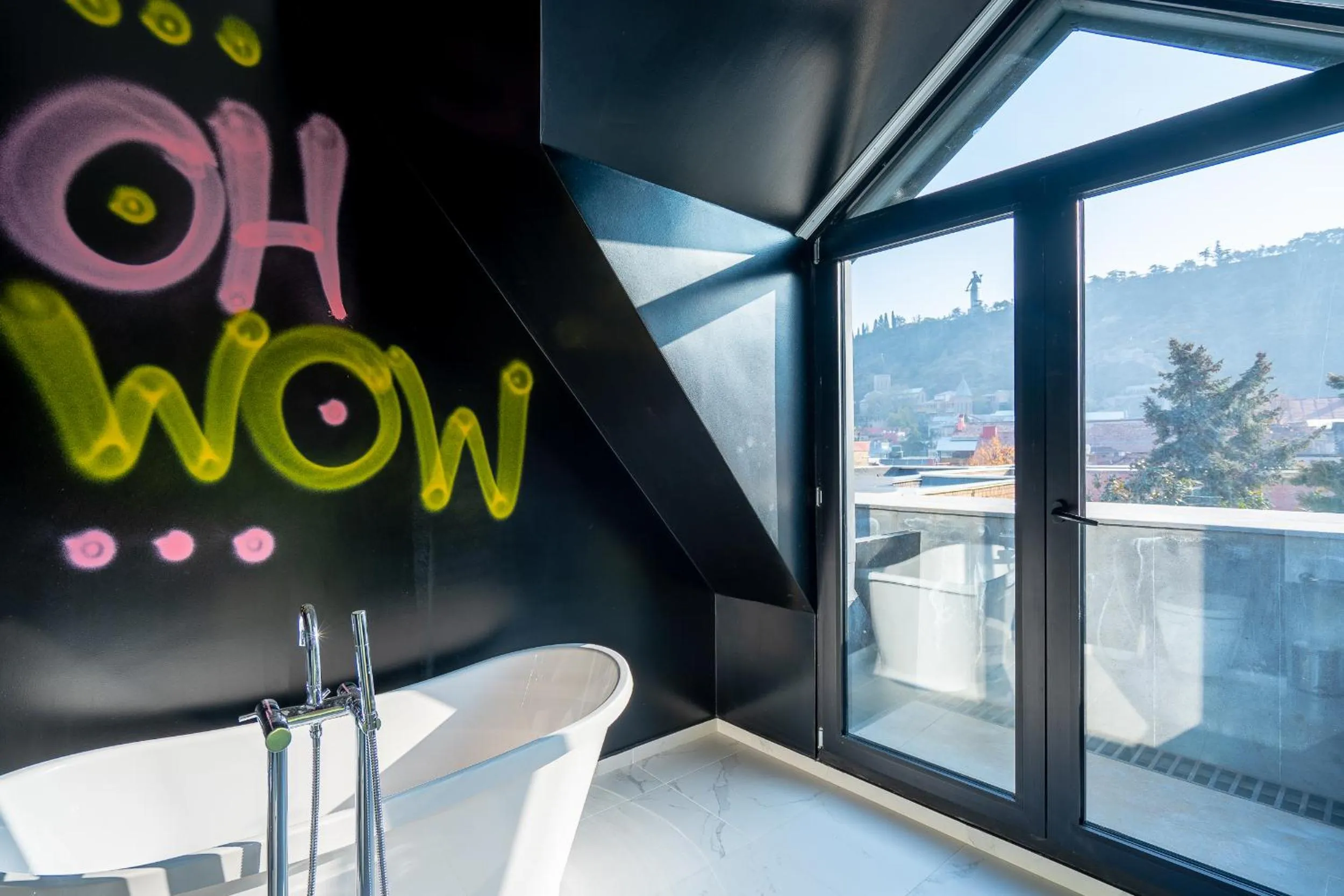 Bathroom in Platforma Design Hotel