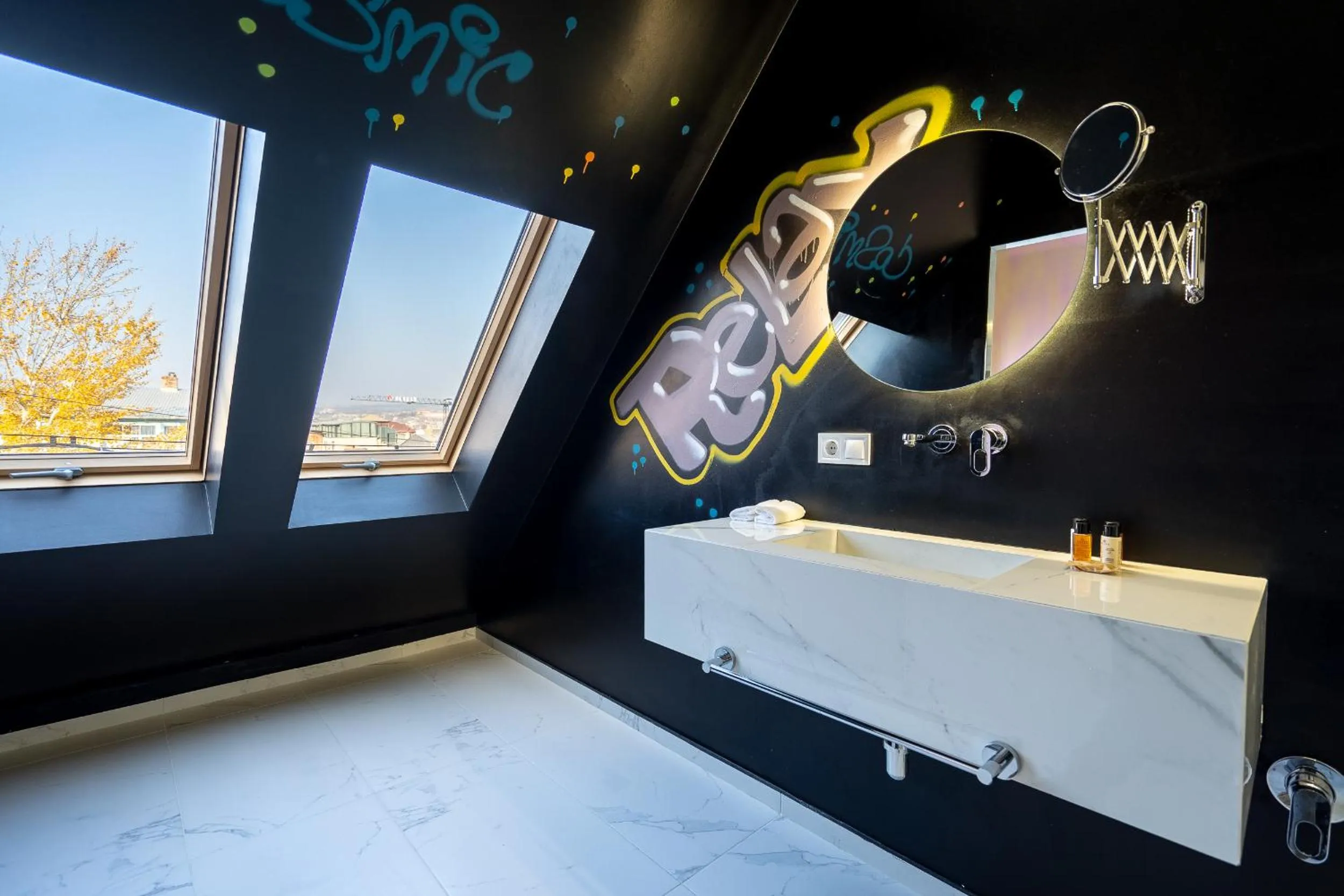Bathroom in Platforma Design Hotel