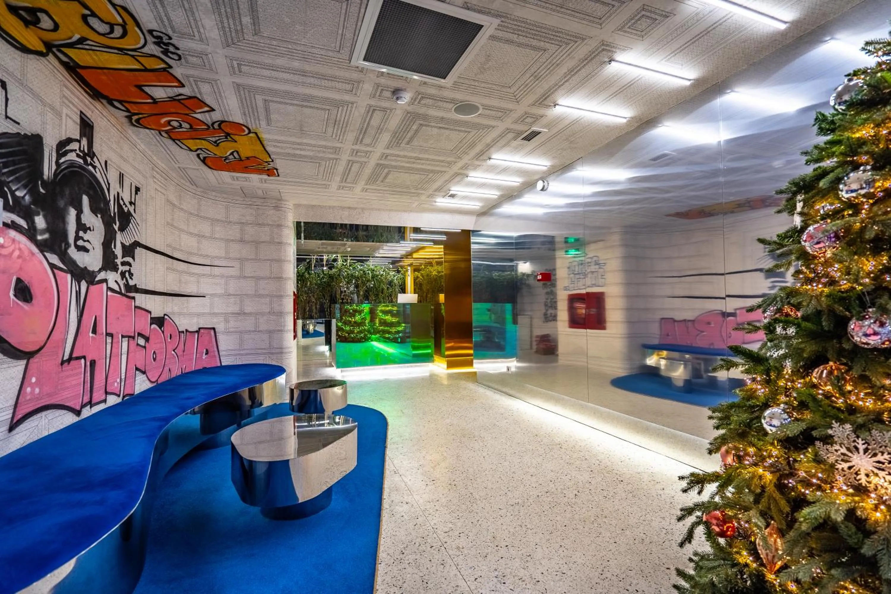 Lobby or reception in Platforma Design Hotel