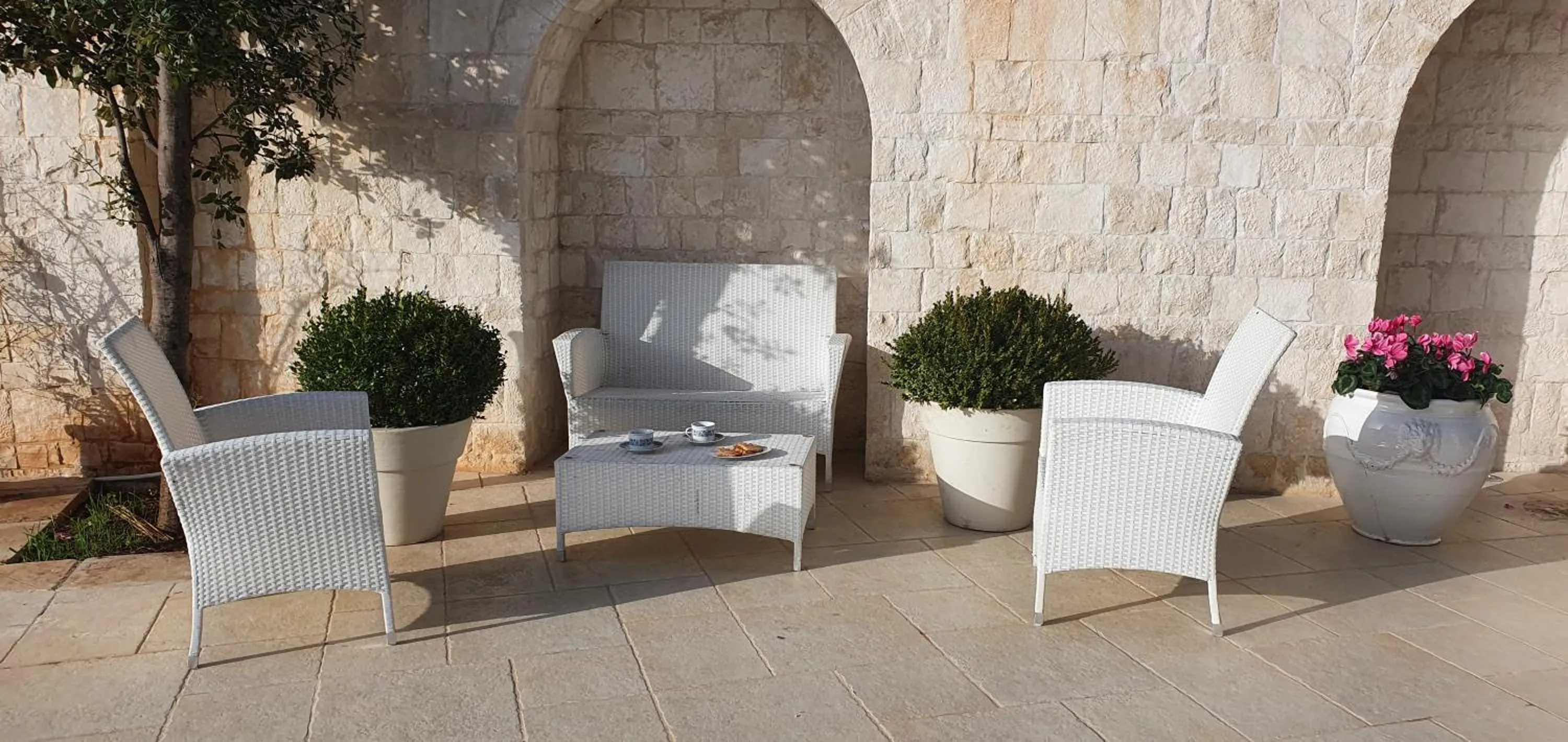 Patio in B&B Le Torri