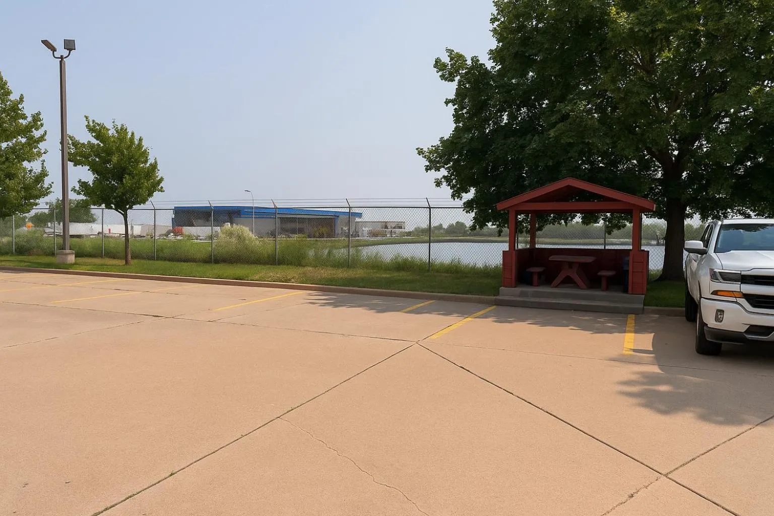 Lake view in Days Inn by Wyndham Morton