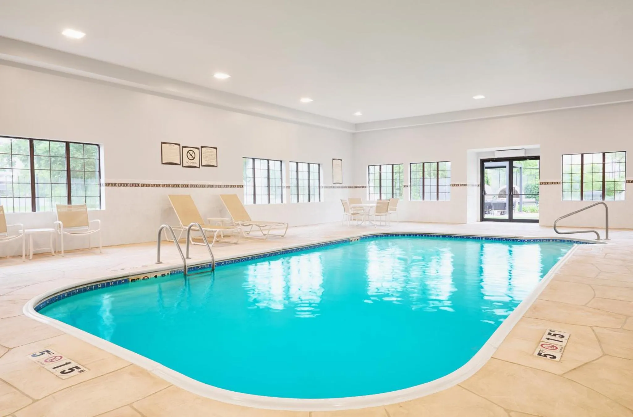 Swimming pool in Staybridge Suites Peoria Downtown by IHG